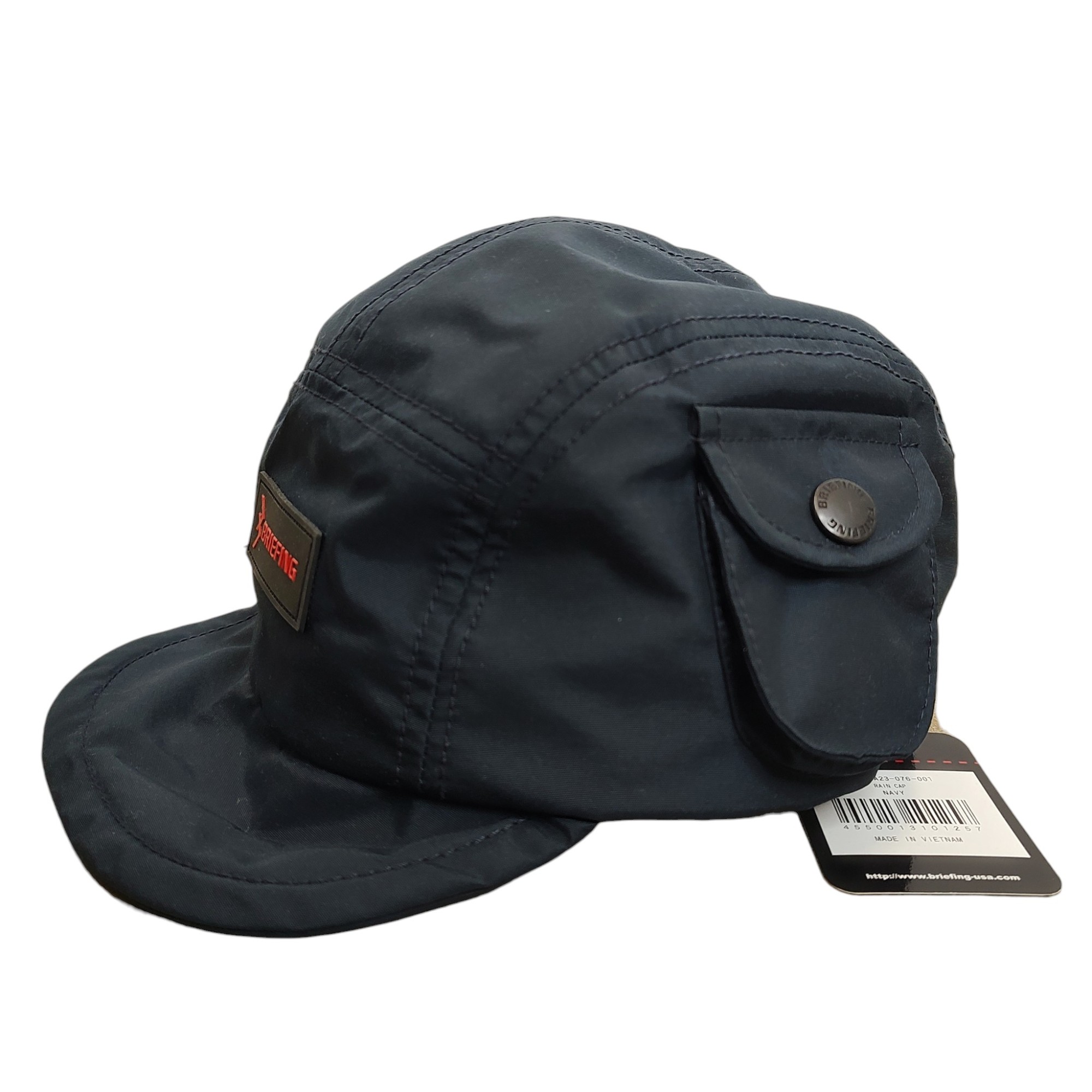 商品状態 コンディションランク コンディション詳細 ・タグ付き 商品コード IT5H6FDI1RAM ブランド BRIEFING GOLF ブリーフィングゴルフ アイテム名 RAIN CAP レイン キャップ 対象 メンズ カラー ネイビー 商品型番 BRM201A23-076-001 素材表記 画像参照 サイズ F 実寸 実寸サイズ〈、多少の誤差はご容赦ください〉 頭囲：59-64cm ツバ：7cm 参考定価 円 付属品 画像に移っているものが全てになります。 取扱い店舗 発送に関して全国一律800円