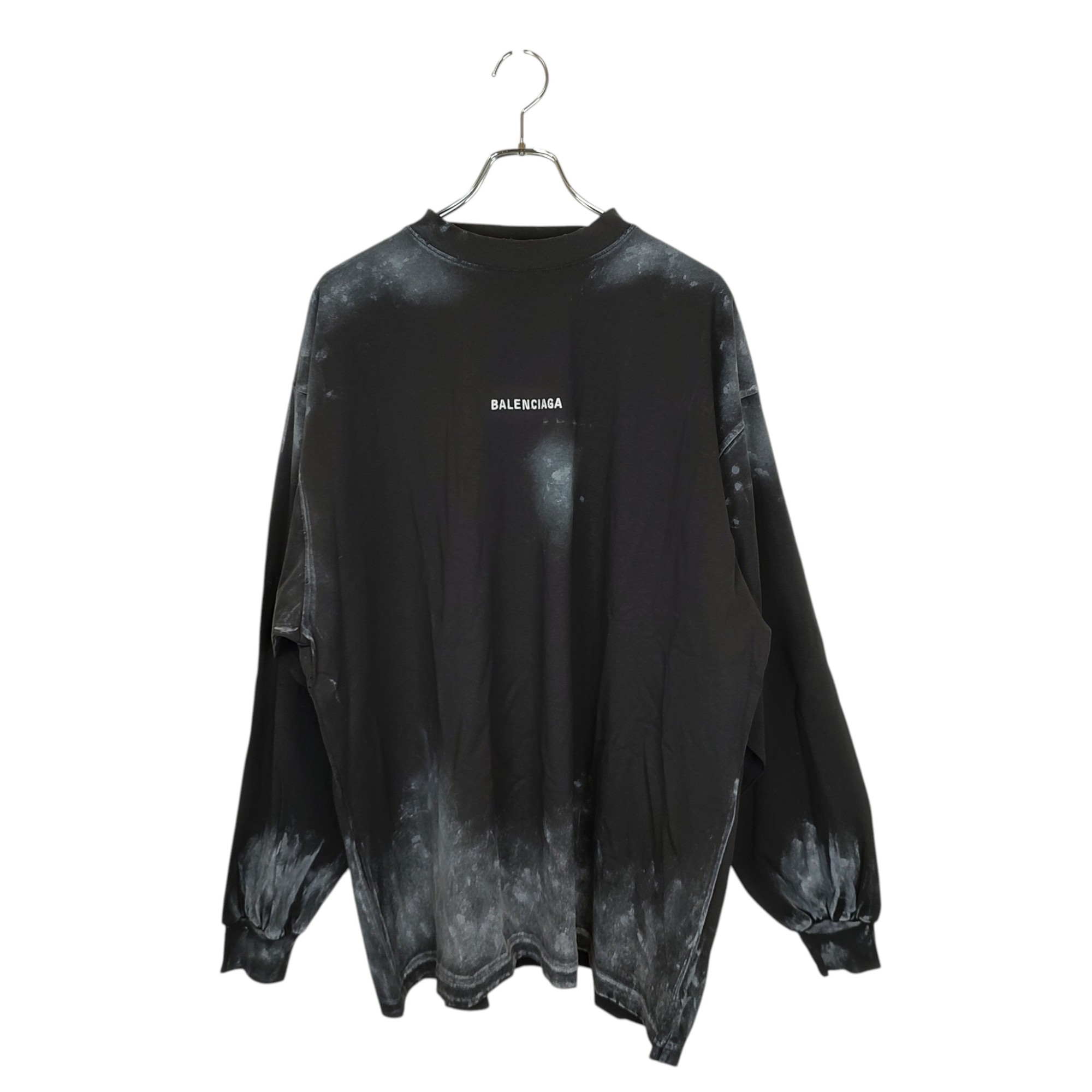 BALENCIAGA コピー Tシャツ DIY メタル バレンシアガ ロゴロンT 最 