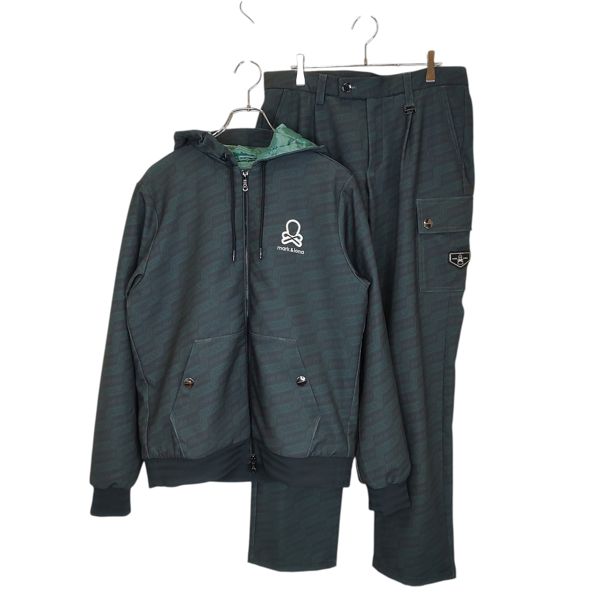 【中古】MARK&LONA マークアンドロナ ゴルフ 25AW SET UP Hoodie ジップアップ パ...