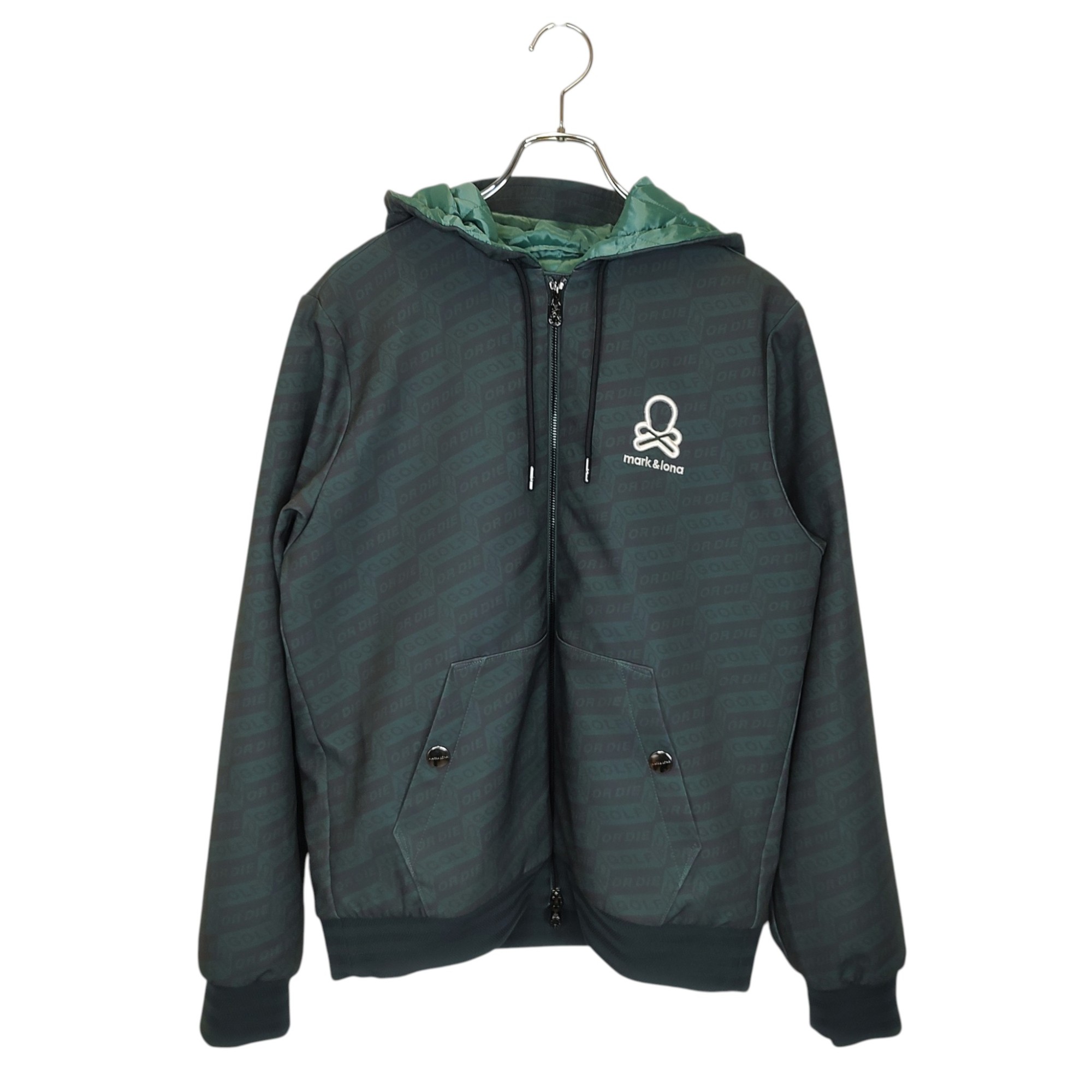 【中古】MARK&LONA マークアンドロナ ゴルフ 25AW SET UP Hoodie ジップアップ パ...
