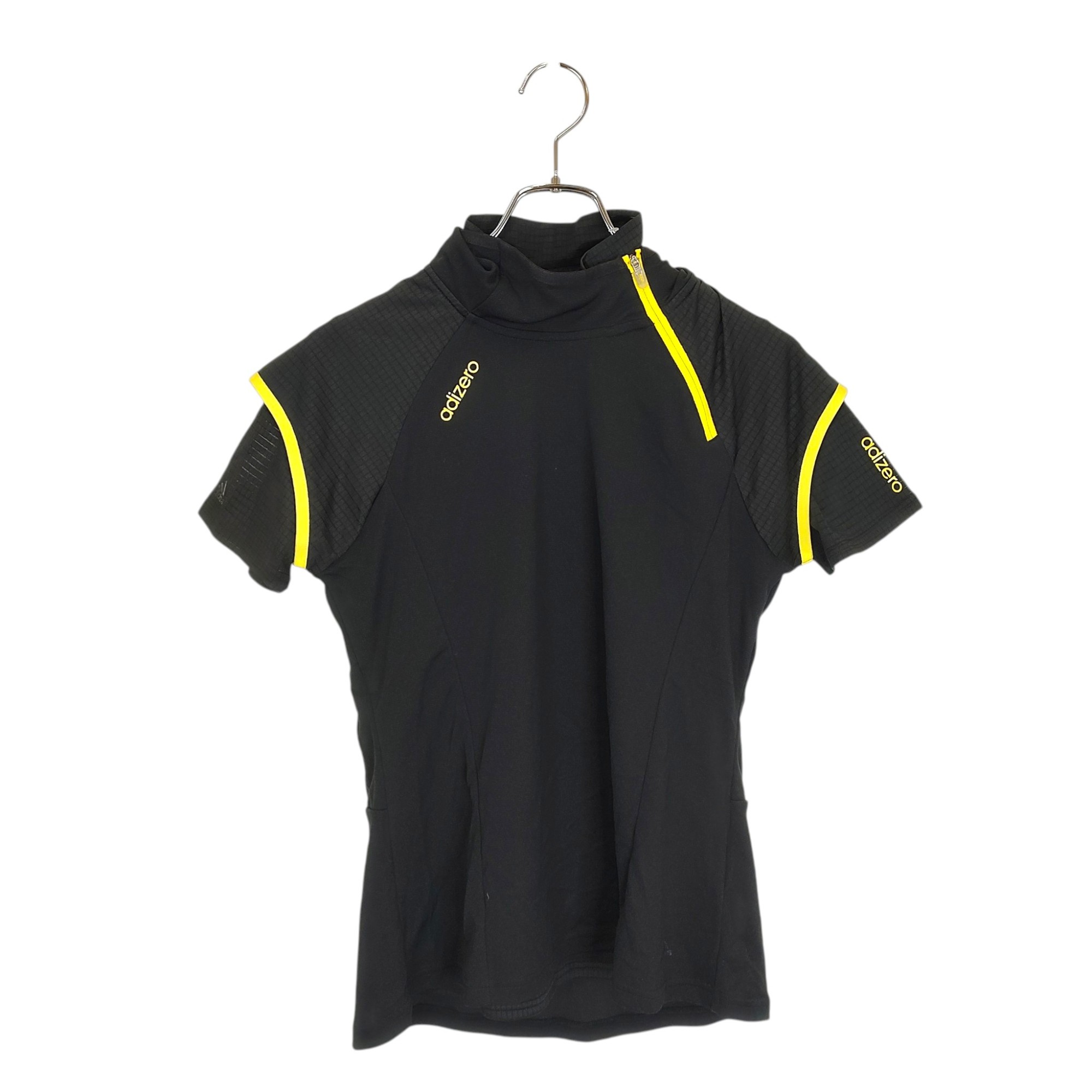 樂天商城 - 【中古】ADIDAS GOLF アディダス ゴルフ セット モックネックシャツ/ノースリーブ モックネックシャツ N55251 QR167 L ブラック×イエロー レディース