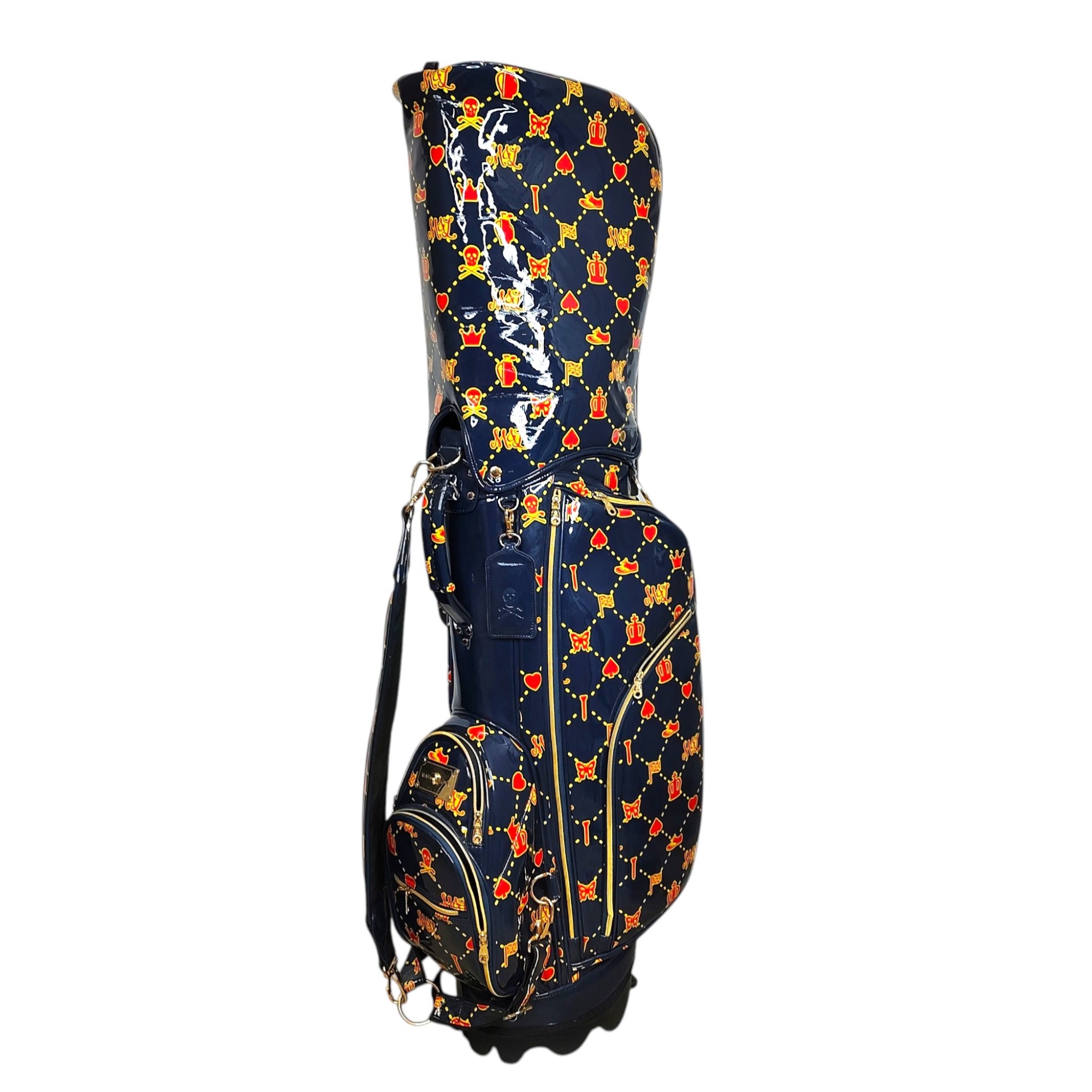 MARK&LONA スタンド式キャディバッグ　2025SS ブラックイエロー MARK&LONA - MILO Stand Golf Bag | キャディバッグ | オレンジ | ユニ