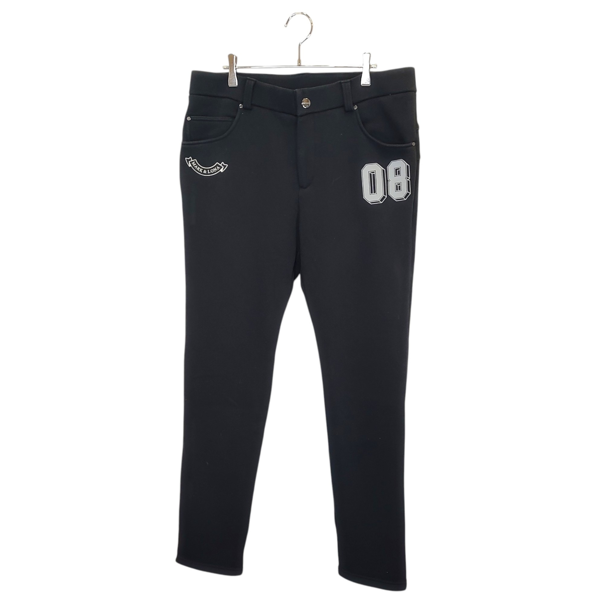 Rakuten - 【中古】MARK&LONA マークアンドロナ ゴルフ 25AW PANTS 裏フリース スウェットパンツ MLM-5C-AT21 50 ブラック メンズ