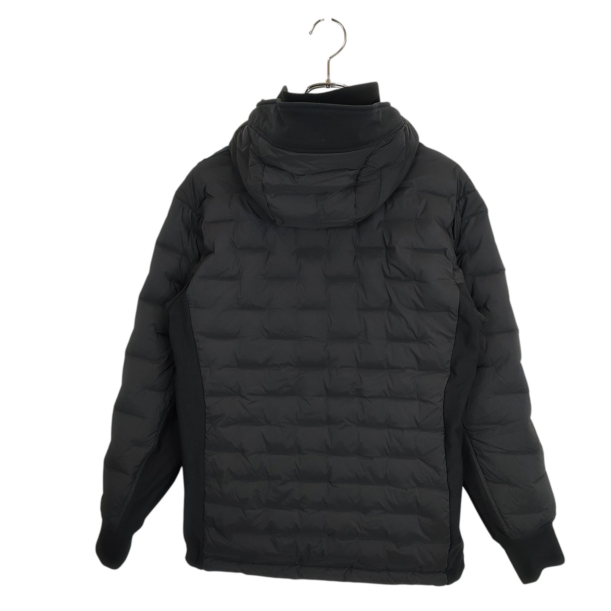 【中古】BRIEFING GOLF ブリーフィングゴルフ 24AW HYBRID DOWN PARKA ハイブリッド ダウンジャケット BRG243M73 S ブラック メンズ