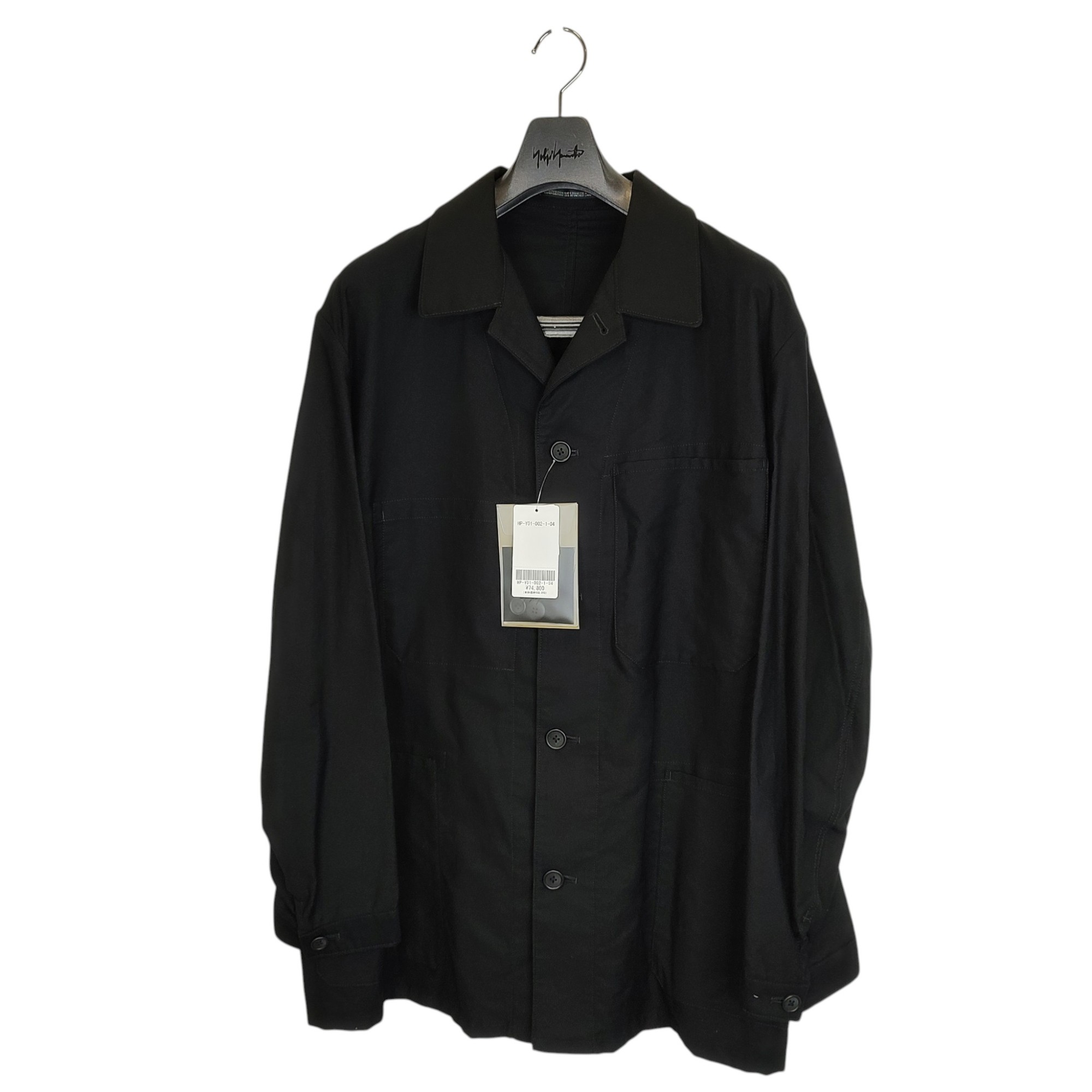 樂天商城 - 【中古】Yohji Yamamoto pour homme ヨウジヤマモトプールオム 25SS 縮率入 5ツイル 5PKJK 5ポケット ジャケット HP-Y01-002 4 ブラック メンズ