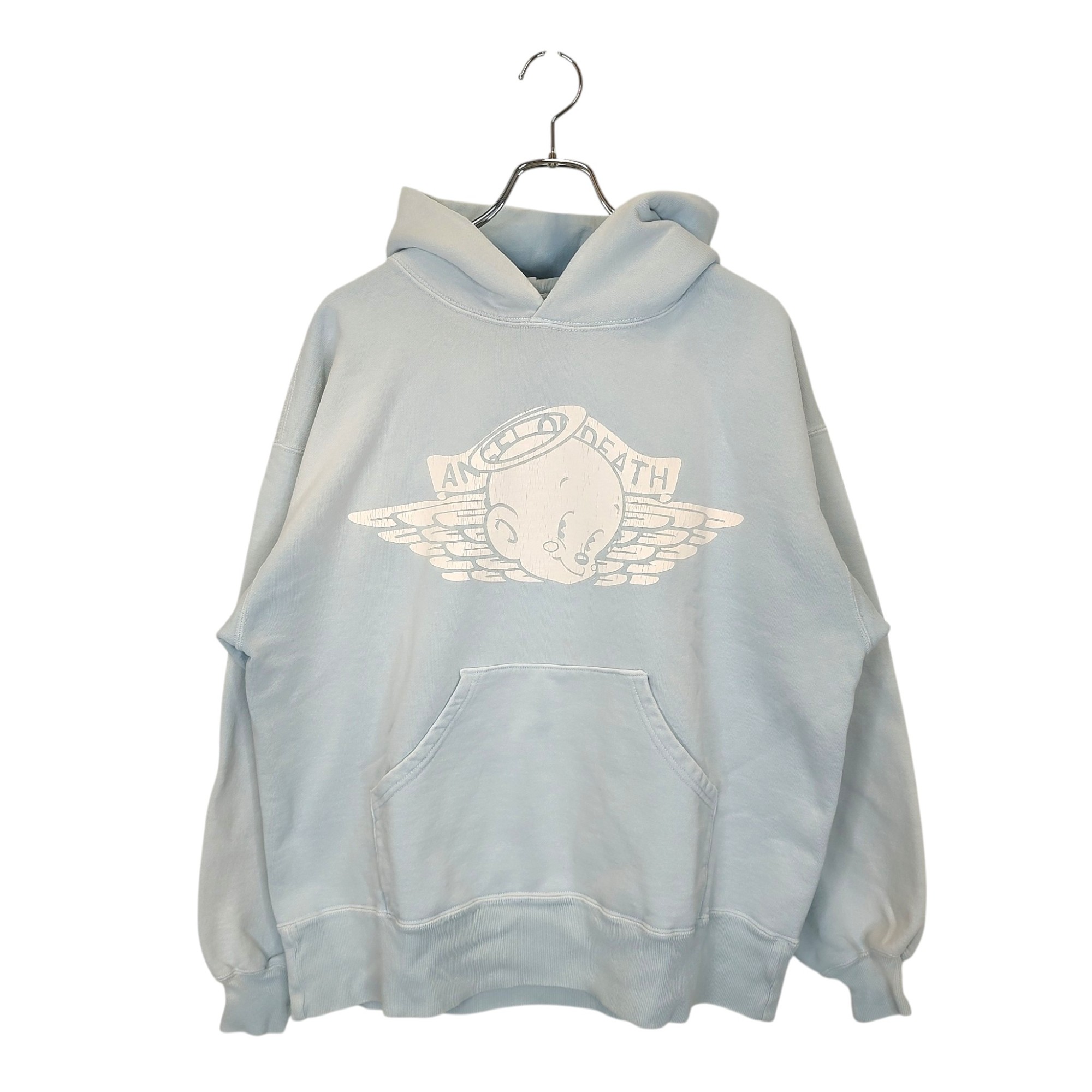 其它 - 【中古】SAINT MICHAEL セント マイケル 26SS HOODIE BABY MICHAEL パーカー・フーディー SM-MK3-0000-059 L スカイブルー メンズ