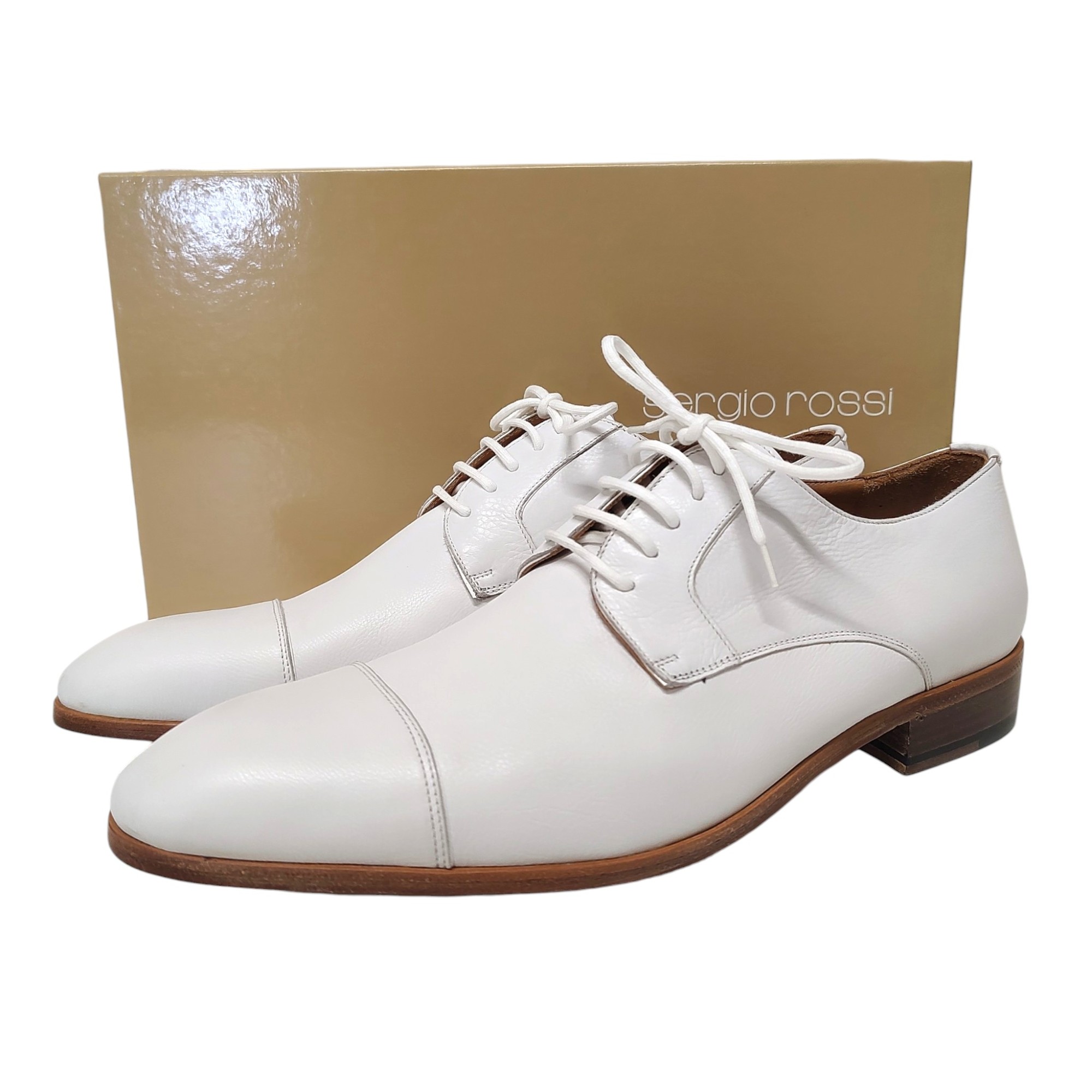 ⭐︎ hts.co.ltd⭐︎ 新品未使用　セルジオロッシ革靴白 Size 7 楽天市場】SERGIO ROSSI（ビジネスシューズ｜メンズ靴）：靴の通販