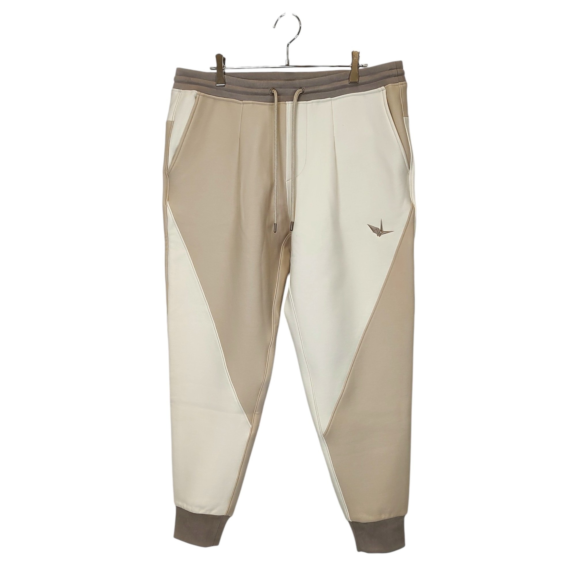 樂天商城 - 【中古】1PIU1UGUALE3 ウノピゥウノウグァーレトレ CRAZY EASY WIDE PANTS クレイジー ワイドパンツ MRP684 CTP119 6 ベージュ/ホワイト メンズ