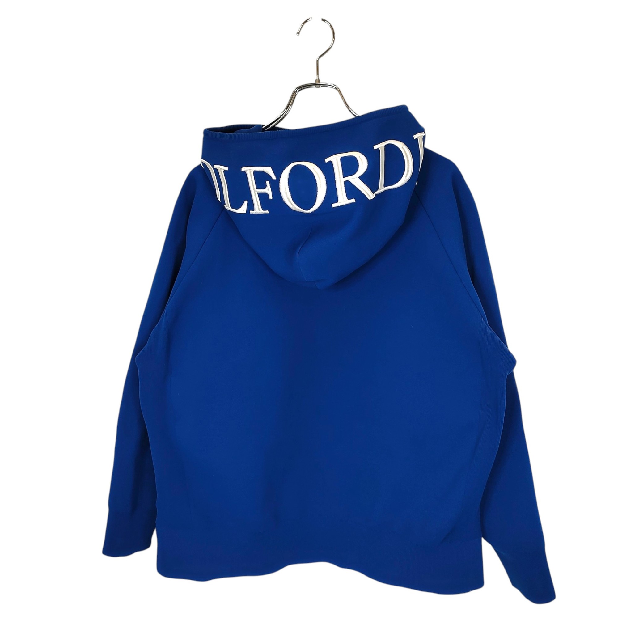 【中古】MARK&LONA マークアンドロナ ゴルフ 24AW Ever Fly Knit Hoodie ニット フーデット パーカー MLM-4C-AB03 48 ブルー メンズ
