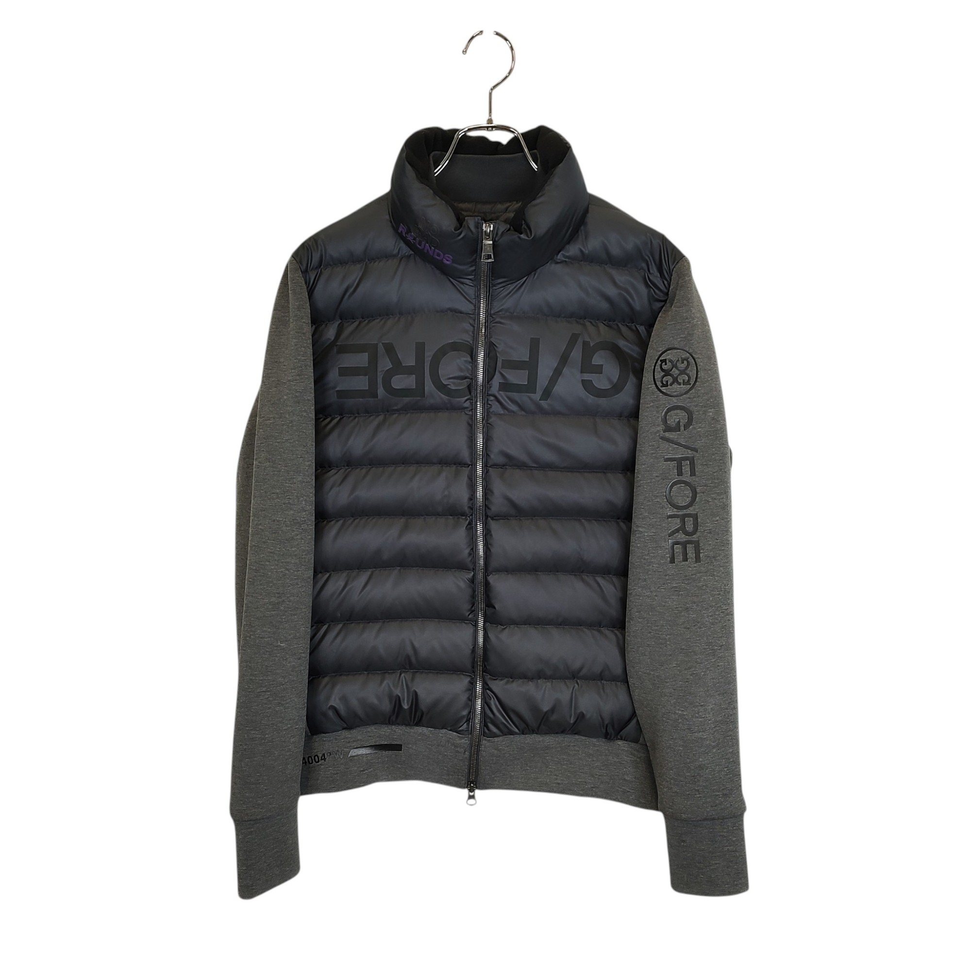其它 - 【中古】G/FORE ジーフォア ゴルフ ダウンジャケット ブルゾン 073214102-0004 2 グレー メンズ