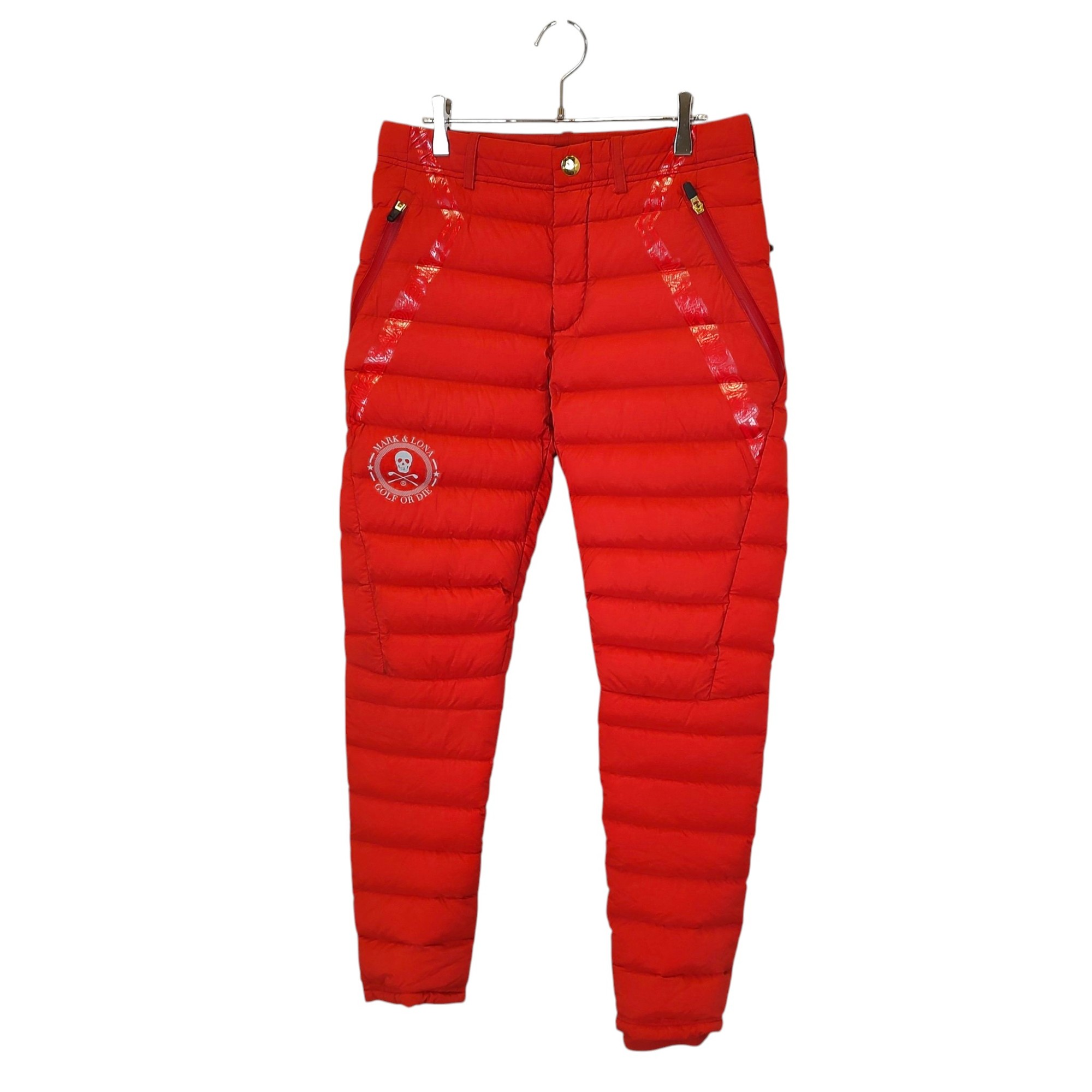 Men'S Wear - 【中古】MARK&LONA マークアンドロナ ゴルフ Osten Stretch Down Pants ダウン パンツ MLM-1D-AT16 44 レッド メンズ