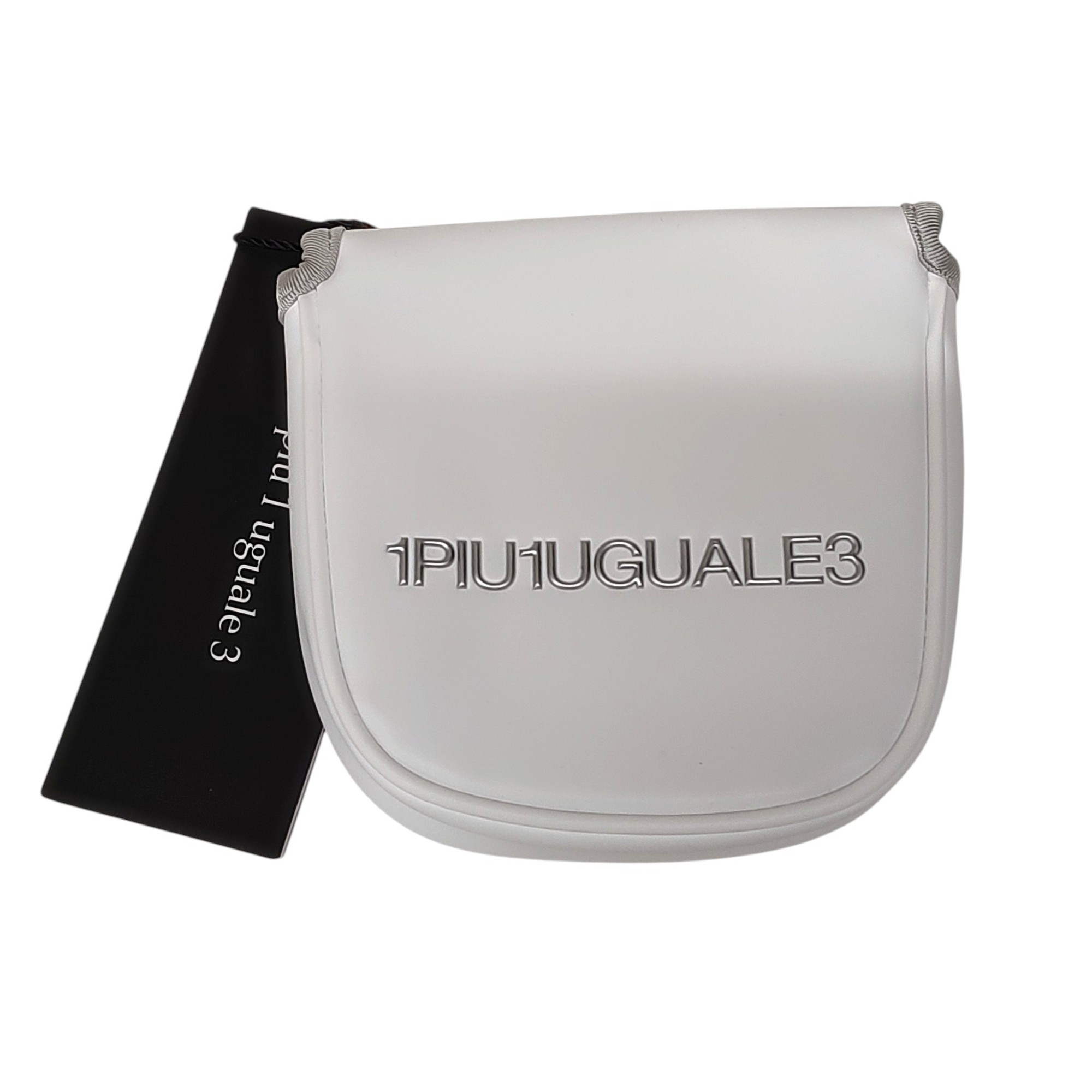 樂天商城 - 【中古】1PIU1UGUALE3 GOLF ウノピゥウノウグァーレトレ ゴルフ 113 GOLF PUTTER COVER MARETTE TYPE パター ヘッドカバー GRG142 POE312 PT ホワイト