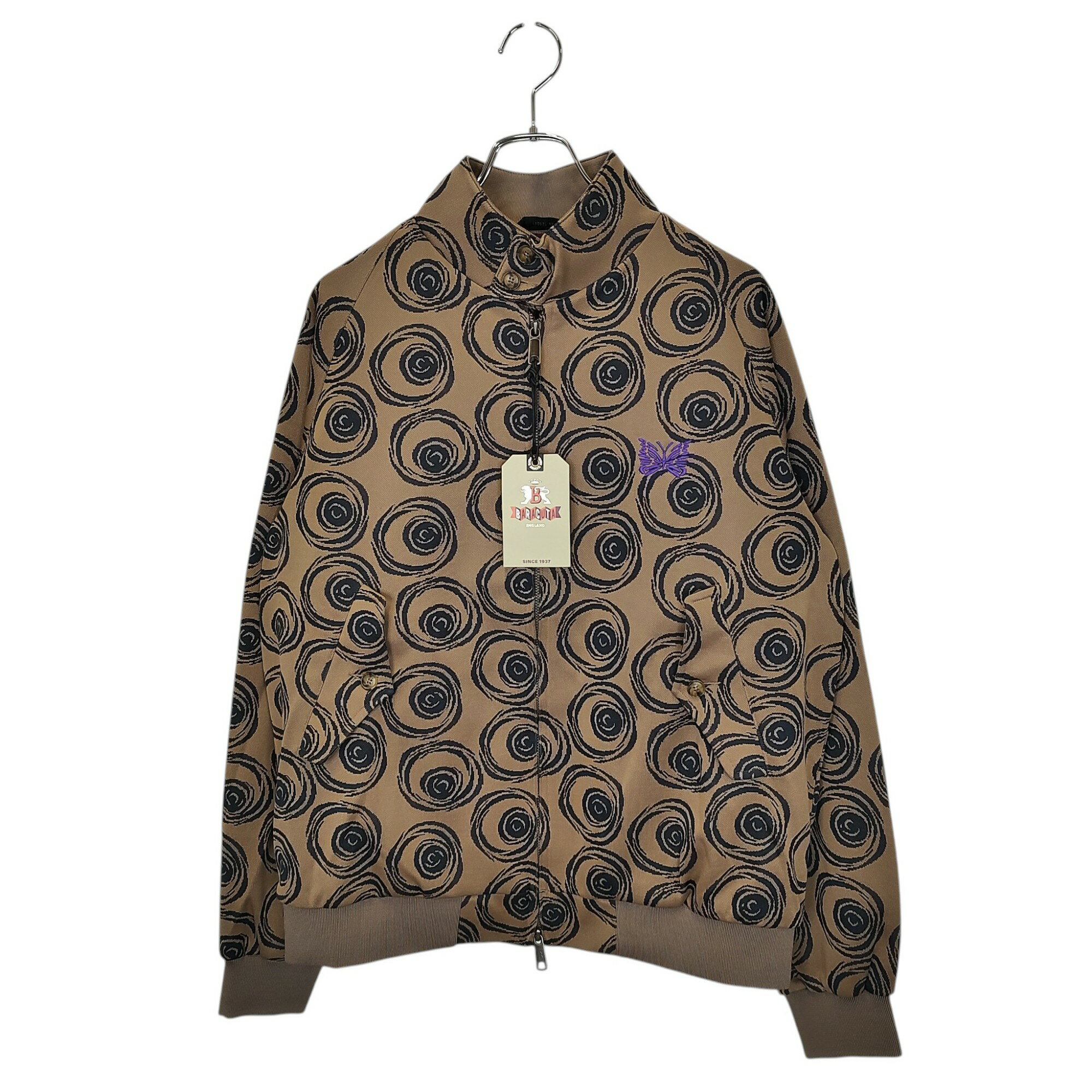 Rakuten - 【中古】Needles ニードルス 23SS x Baracuta Jacquard G9 Jacket ジャカード G9 ジャケット BRCPS0961 42 ベージュ系 メンズ