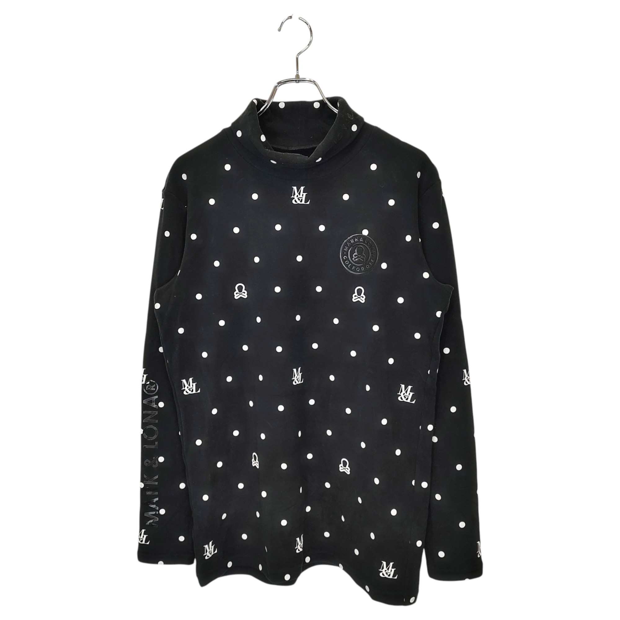 Other - 【中古】MARK&LONA マークアンドロナ ゴルフ 25AW ICON Mock Neck Layer ハイネック ニット MLM-5C-AU04 50 ブラック メンズ