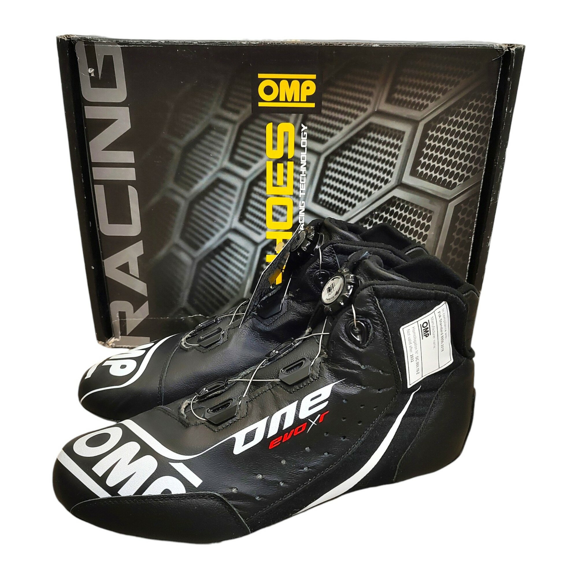 樂天商城 - 【中古】OMP オーエムピー One Evo X R Race Boots レーシング シューズ 41 ブラック メンズ