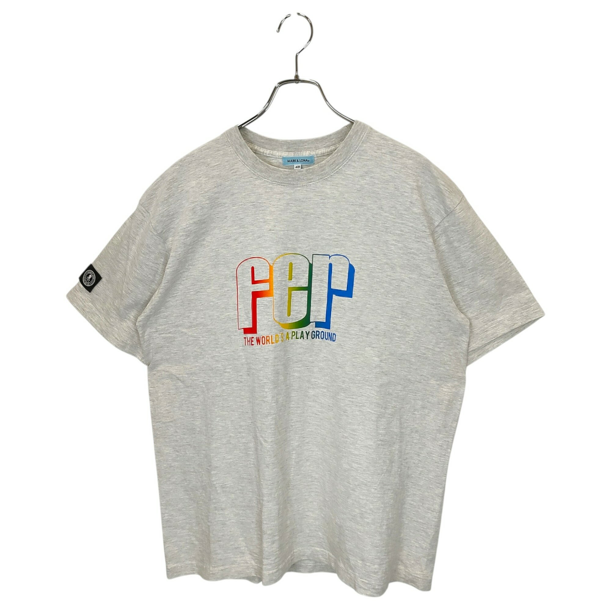 樂天商城 - 【中古】MARK&LONA マークアンドロナ ゴルフ 24AW FER COLLECTION Classic Polar Tee グラフィック 半袖 クルーネック Tシャツ MFM-4C-AA27 48 グレー/マルチ メンズ