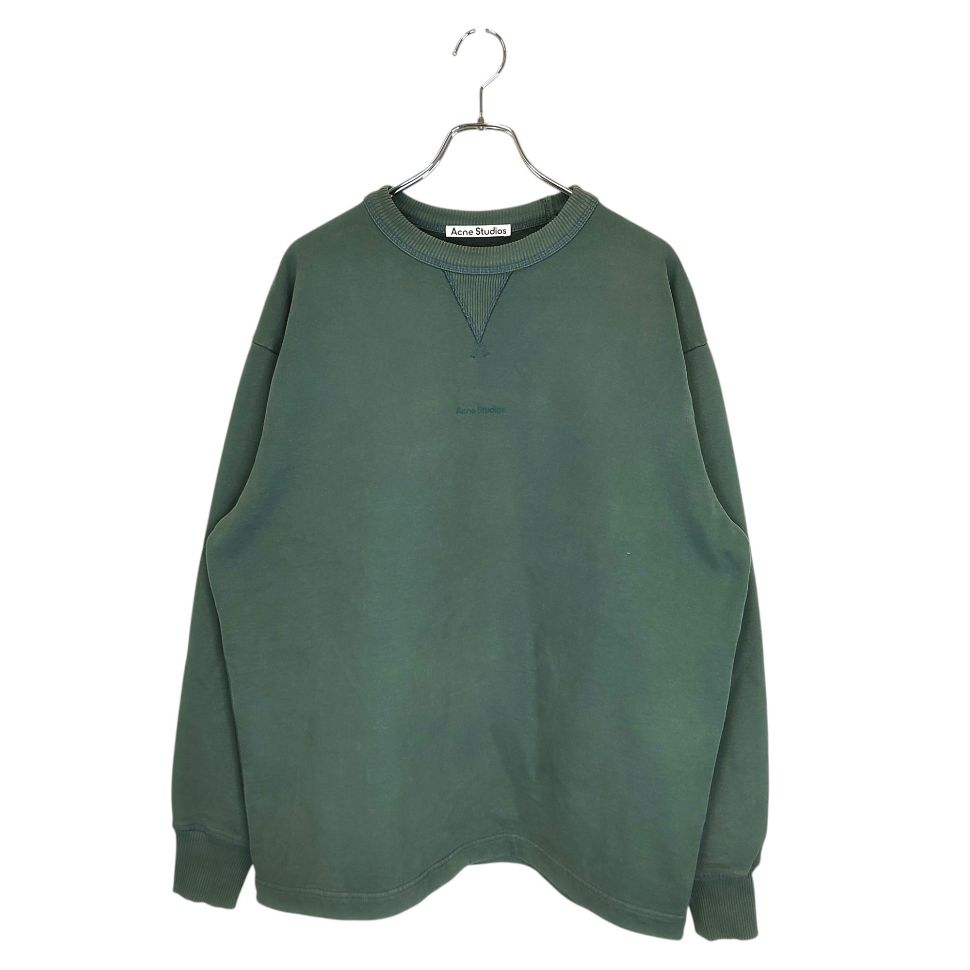 Rakuten - 【中古】ACNE STUDIOS アクネ ストゥディオズ Logo sweatshirts ロゴ スウェット FN-MN-SWEA000260 XS グリーン