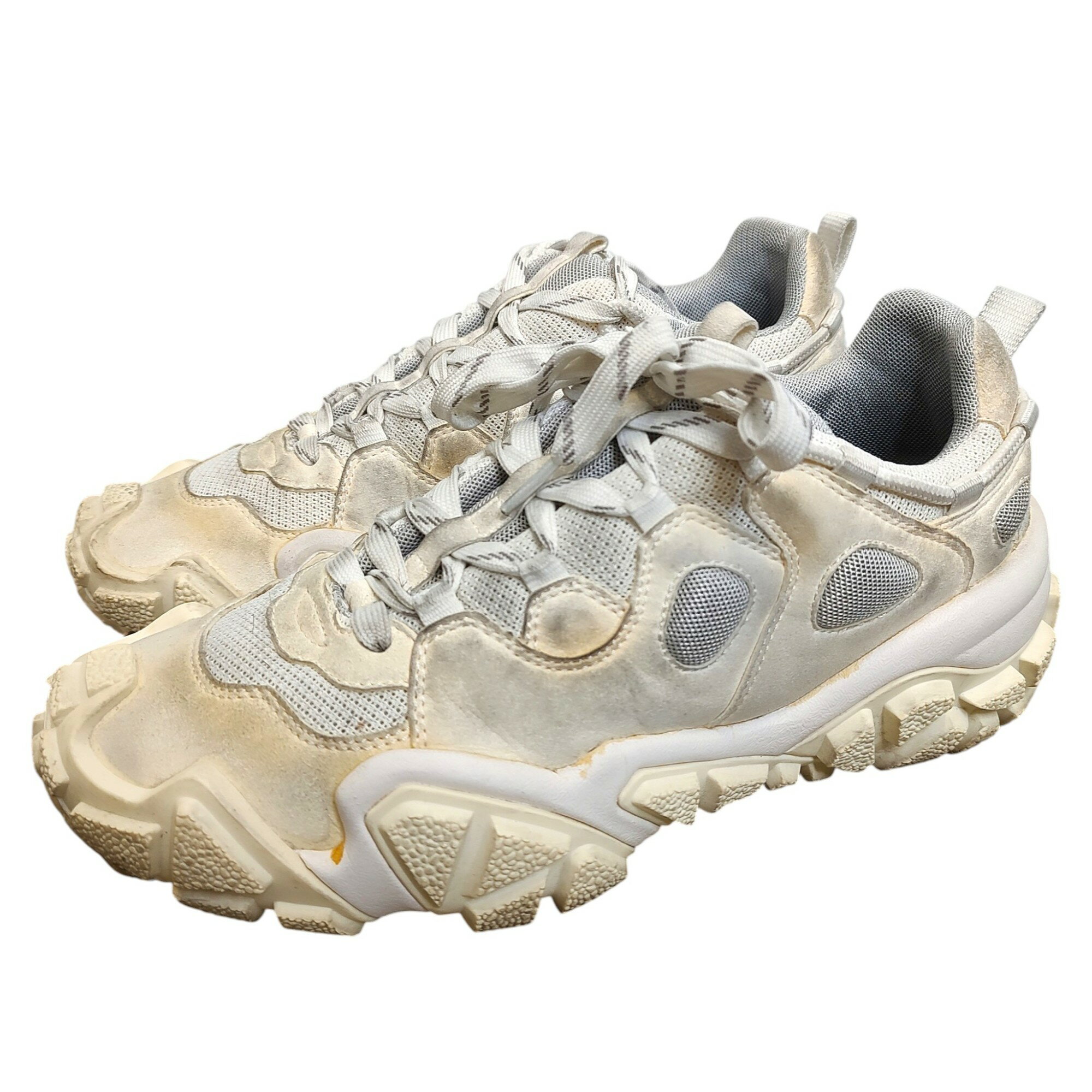 Rakuten - 【中古】ACNE STUDIOS アクネ ストゥディオズ Bolzter Tumbled ダメージ加工 ダッド　スニーカー 226 ED0131 （EU41）26 ホワイト メンズ