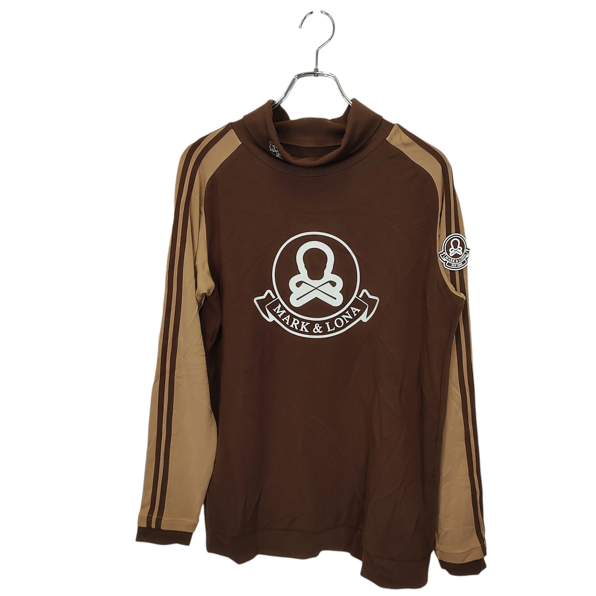 Rakuten - 【中古】MARK&LONA マークアンドロナ ゴルフ 25AW Ever Enhanced Fleece Turtle Shirt フリース タートルネック シャツ MLM-5C-AU05 48 ブラウン メンズ