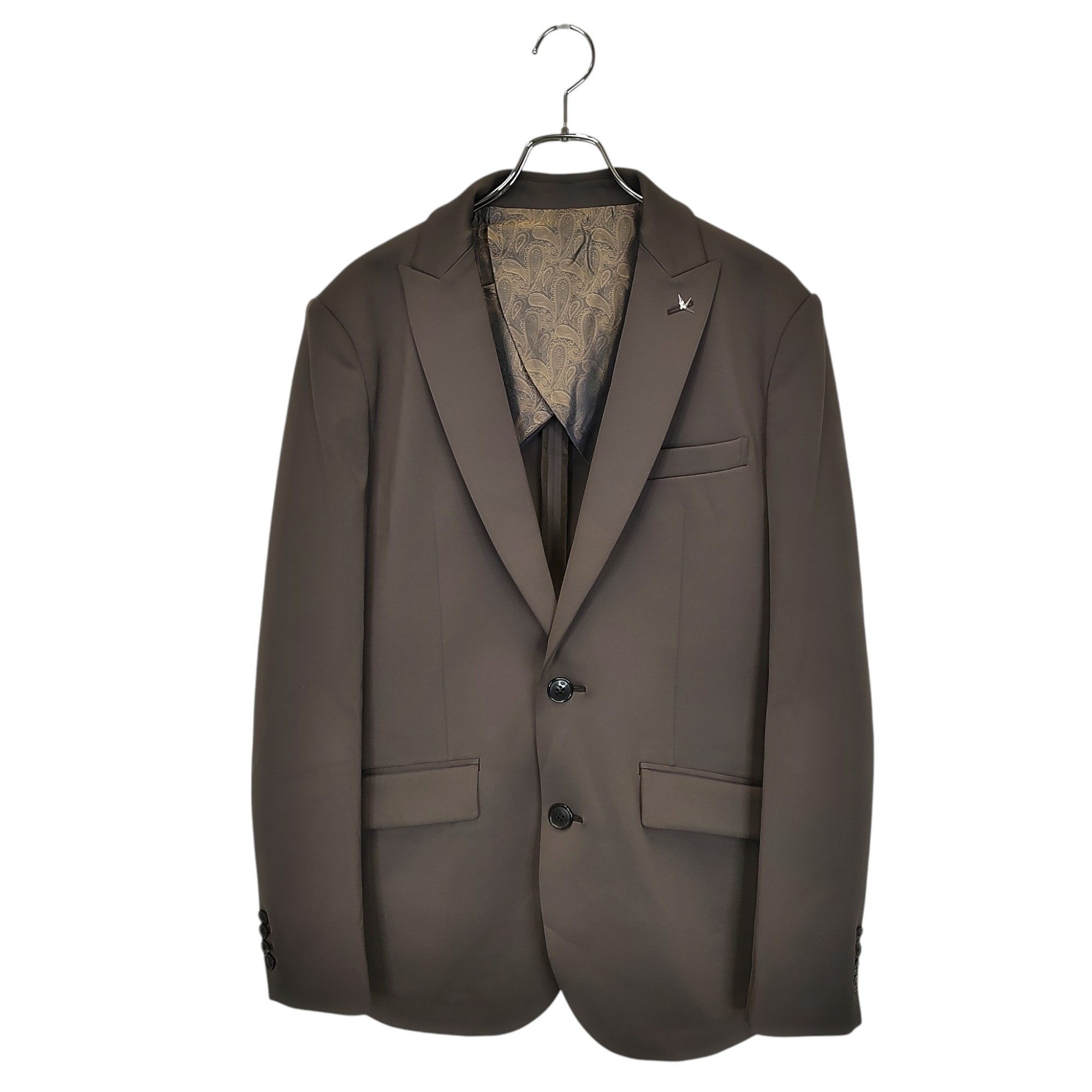 樂天商城 - 【中古】1PIU1UGUALE3 ウノピゥウノウグァーレトレ 2B JACKET FLAGSHIP STORE LIMITED テーラードジャケット MRB612 POE386 6 ダークブラウン メンズ