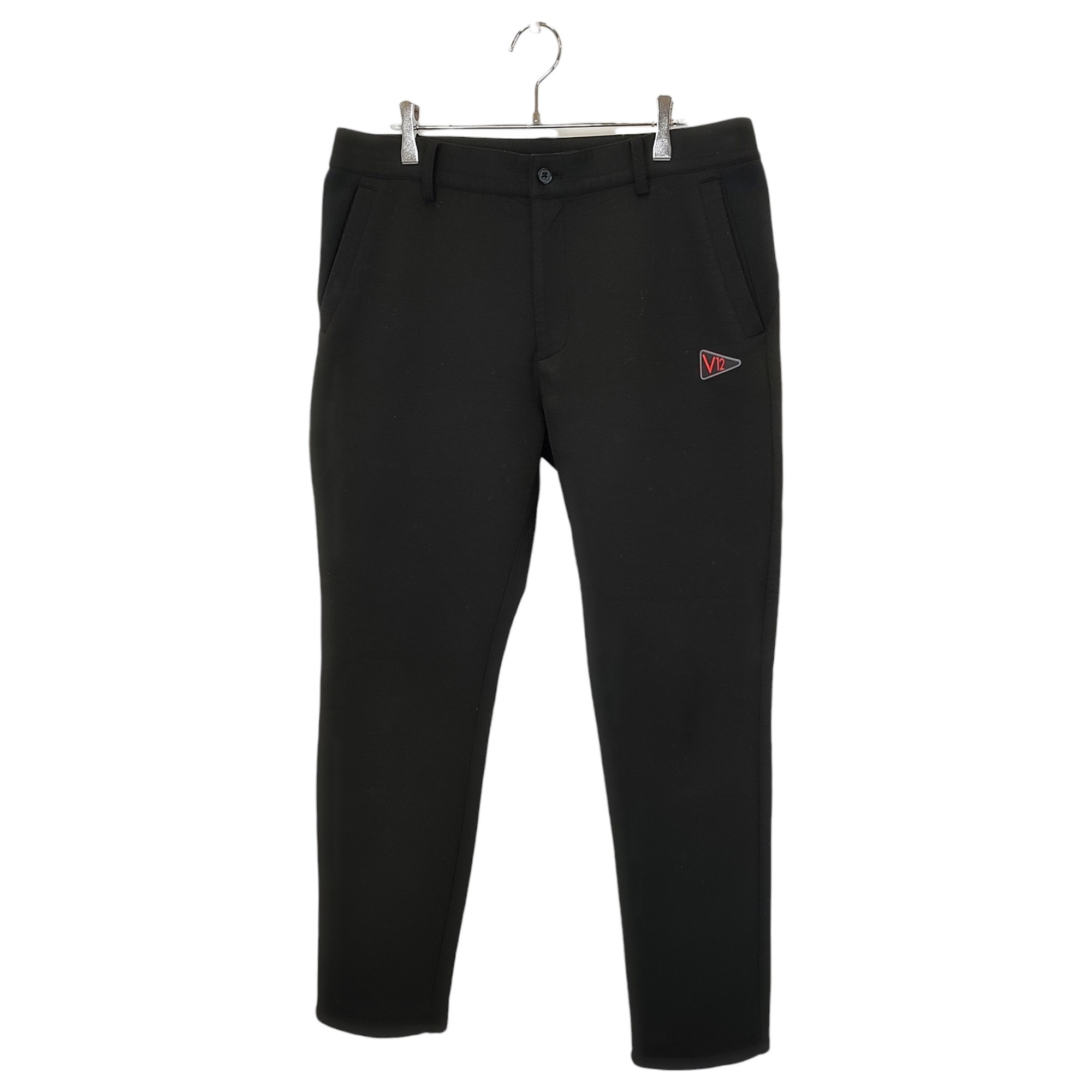 樂天商城 - 【中古】V12 ブイトゥエルブ ゴルフ SIDE LIB PANTS スウェットパンツ V122220-PN07 XL ブラック メンズ
