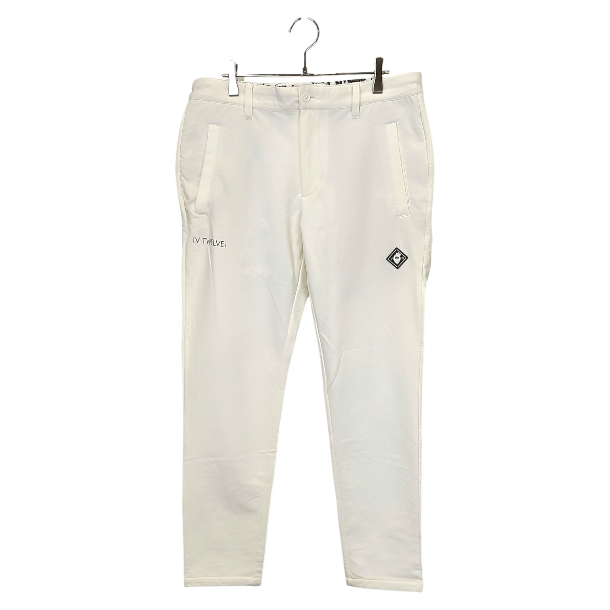 樂天商城 - 【中古】V12 ブイトゥエルブ ゴルフ x LEON レオン LIV PANTS スウェットパンツ V122321-PN17 L ホワイト メンズ