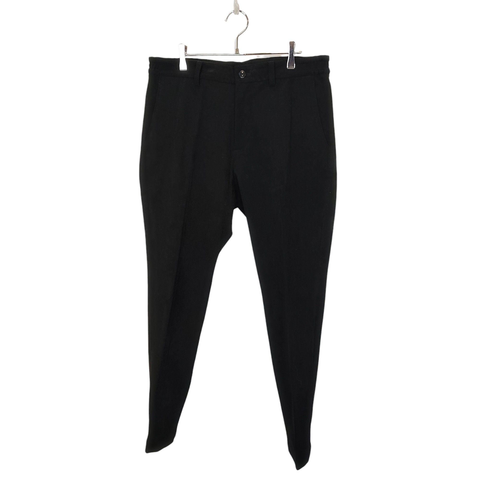 樂天商城 - 【中古】1PIU1UGUALE3 ウノピゥウノウグァーレトレ DANDY SLACKS コーデュロイ スラックスパンツ MRP591 POE419 6 ブラック メンズ