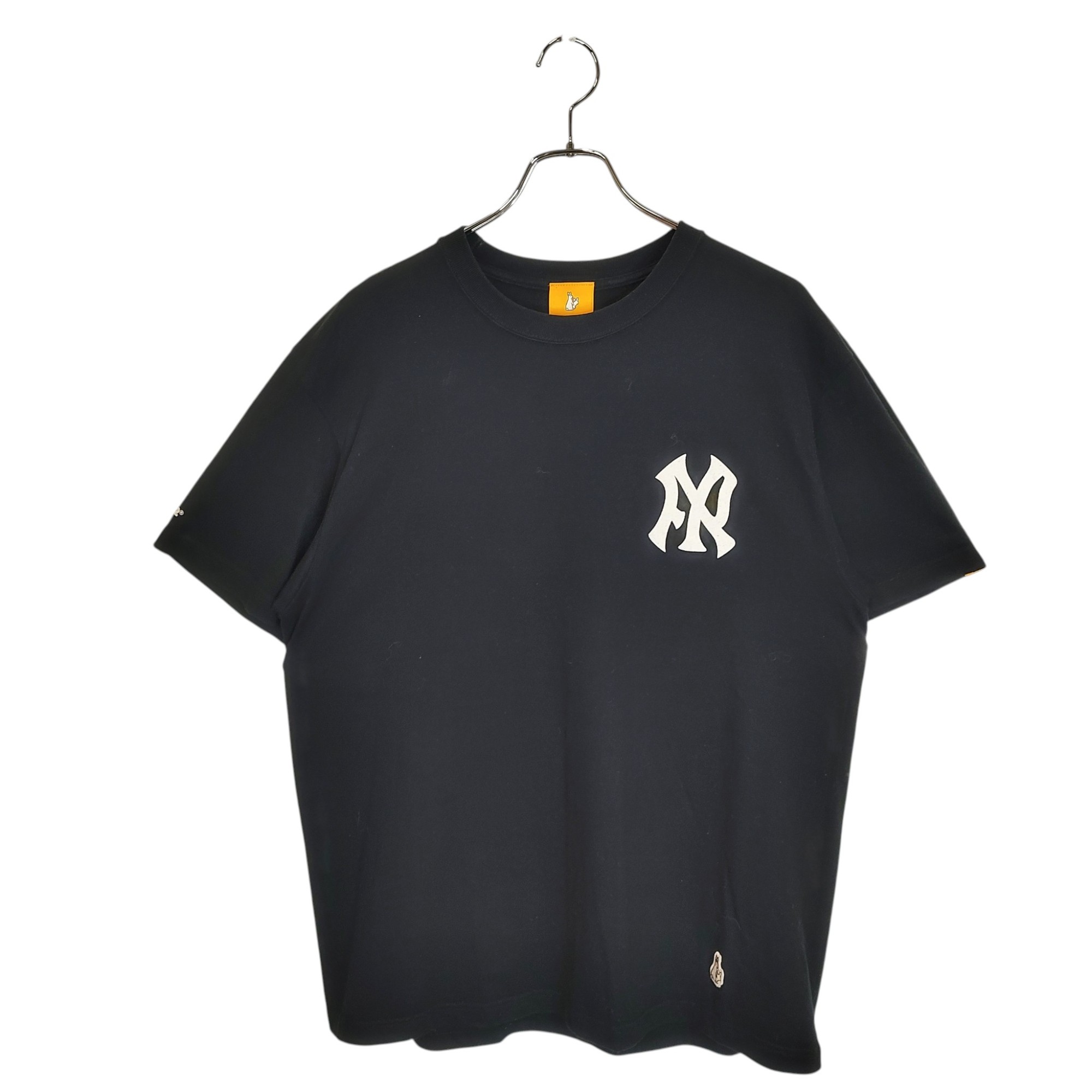 Rakuten - 【中古】FR2 エフアールツー MLB NYロゴ 刺繍 半袖 Tシャツ L ブラック メンズ