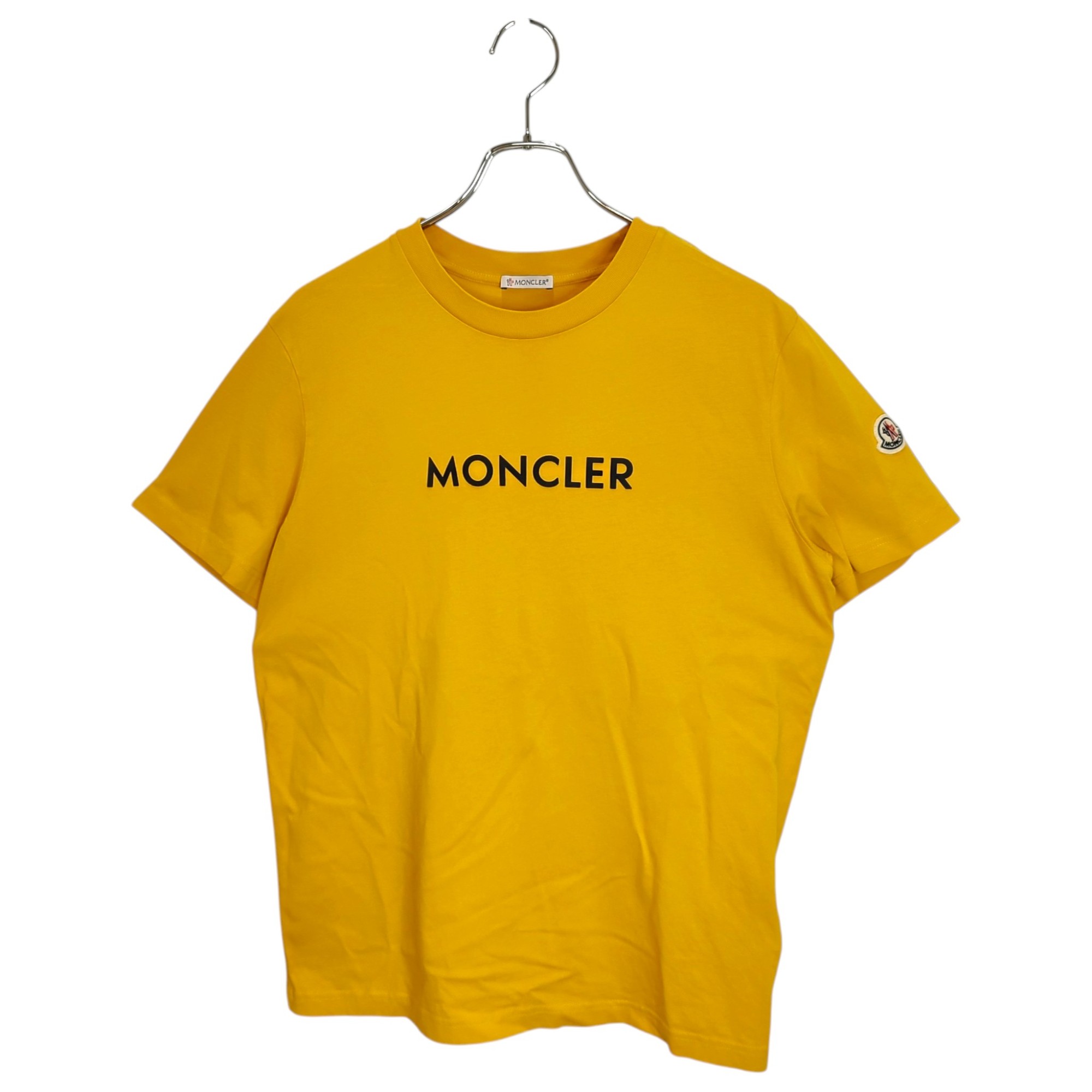 樂天商城 - 【中古】MONCLER モンクレール 24SS S/S T-SHIRT 半袖 Tシャツ J20918C00034 89AJS L イエロー メンズ