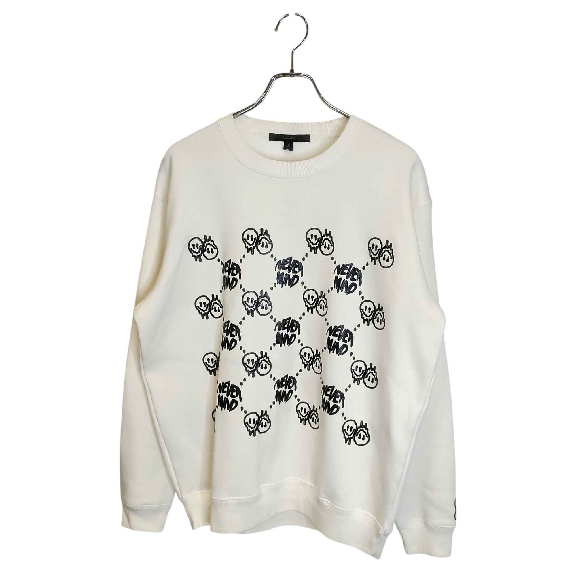 樂天商城 - 【中古】STUD MUFFIN スタッドマフィン SWEAT SHIRT スウェット シャツ 024-02319 3 ホワイト メンズ