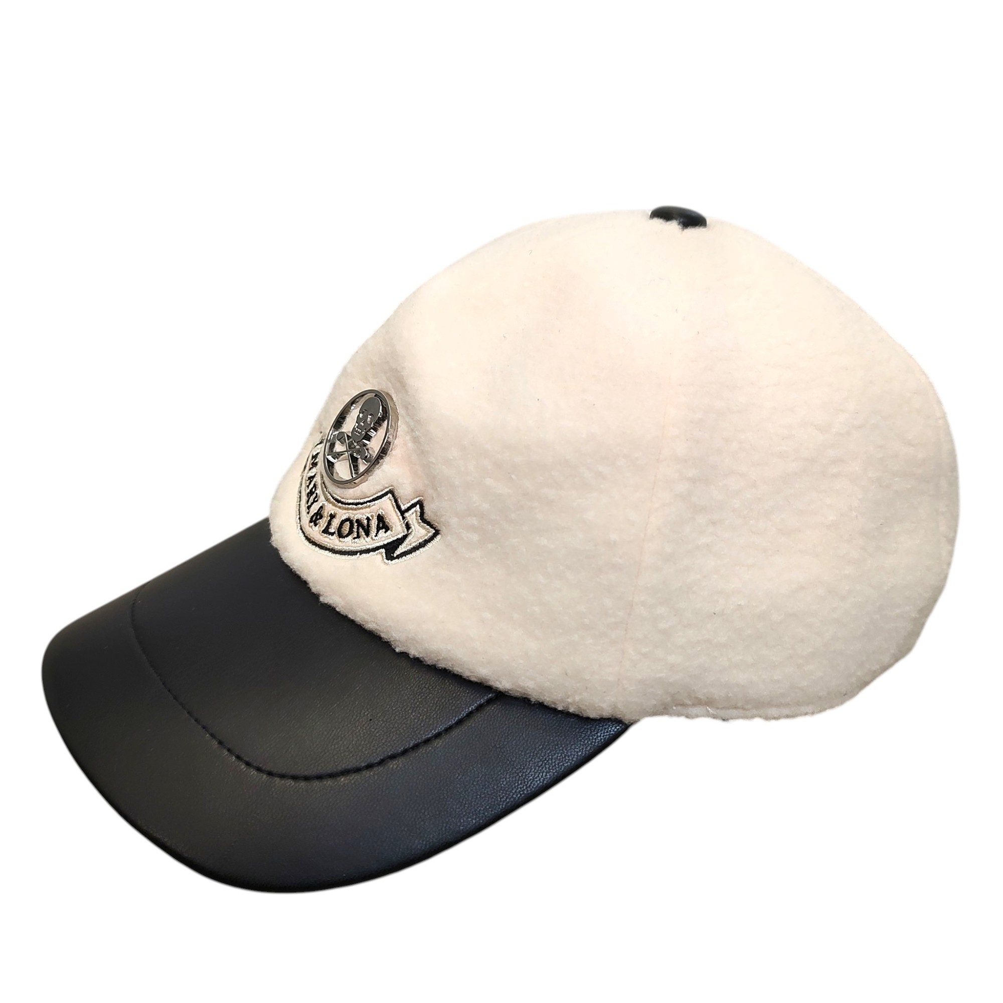 SINACOVA GOLF - 【中古】MARK&LONA マークアンドロナ ゴルフ 25AW Merge Thermal Pro Cap シープボアキャップ MLF-5C-FC22 F ホワイト×ブラック メンズ