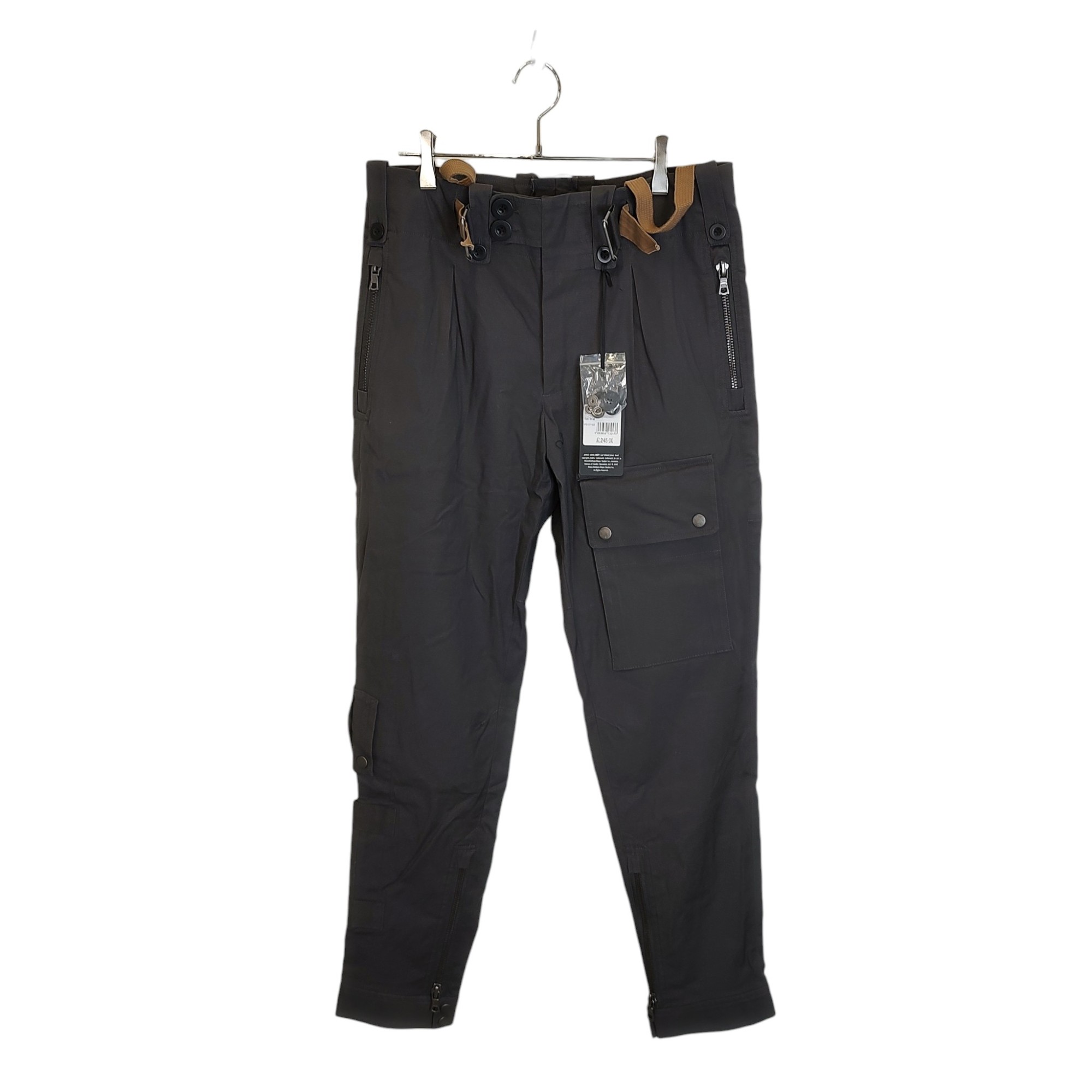 乐天商城 - 【中古】N.Peal エヌピール × 007 Combat Trousers コンバット トラウザー パンツ NPG107715JB S グレー メンズ