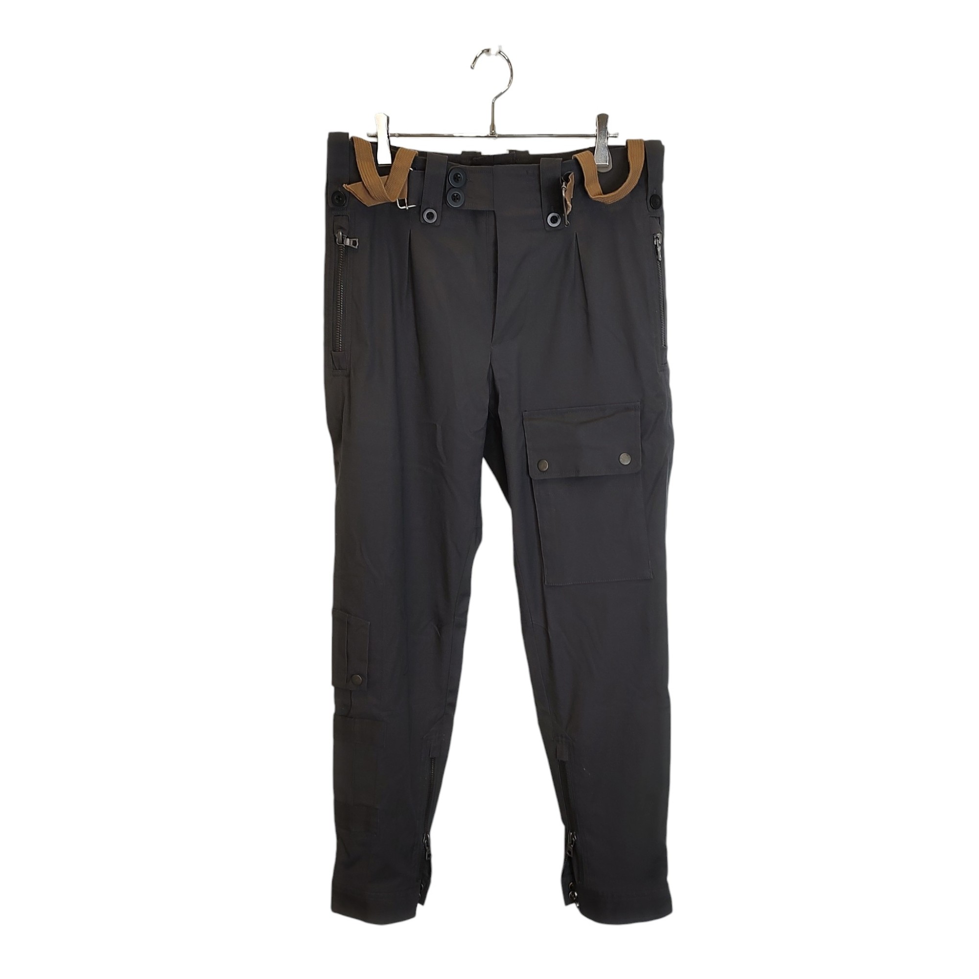 Rakuten - 【中古】N.Peal エヌピール × 007 Combat Trousers コンバット トラウザー パンツ NPG107715JB S グレー メンズ