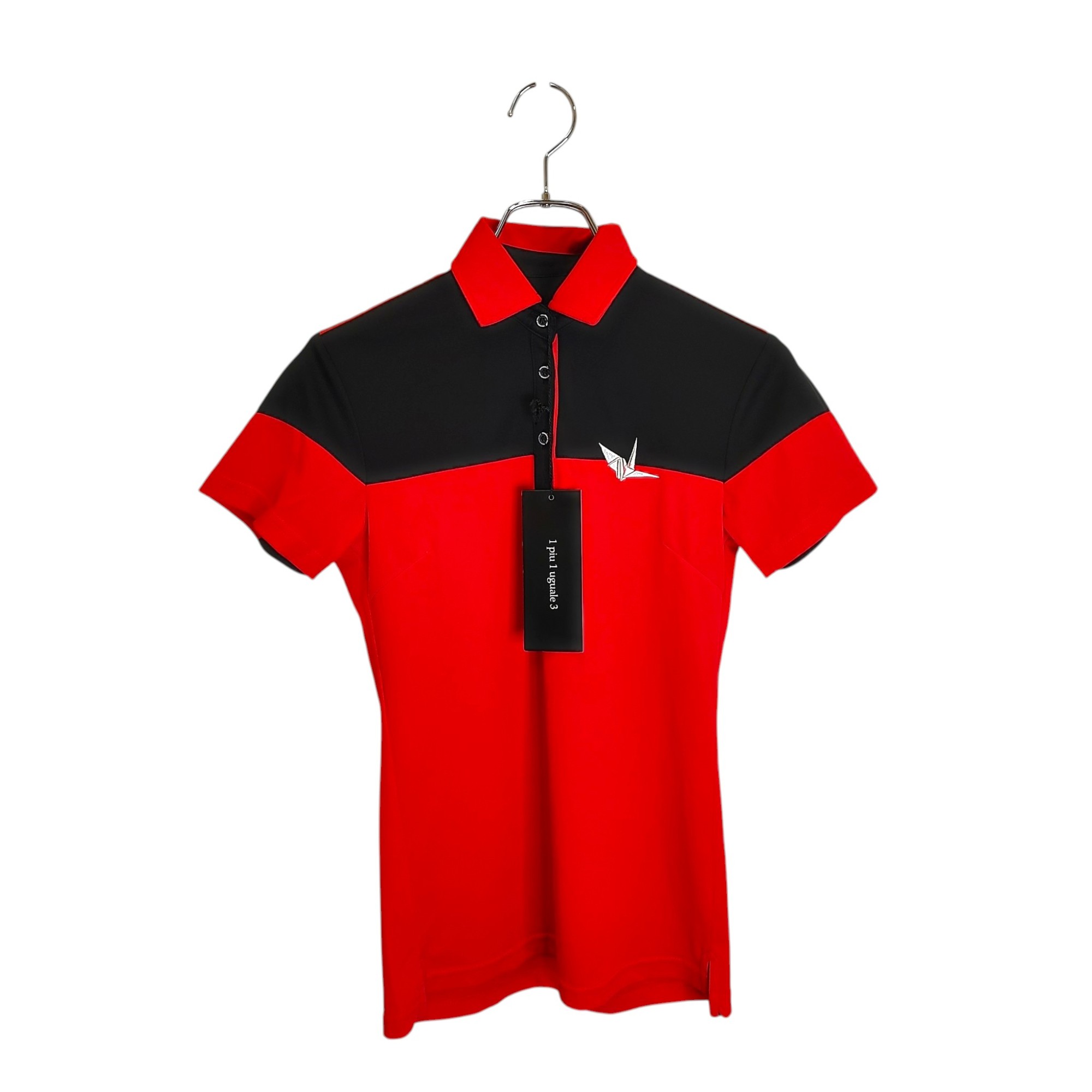 Rakuten - 【中古】1PIU1UGUALE3 GOLF ウノピゥウノウグァーレトレ ゴルフ 半袖 ポロシャツ GST015-PRY063 1 S レッド レディース