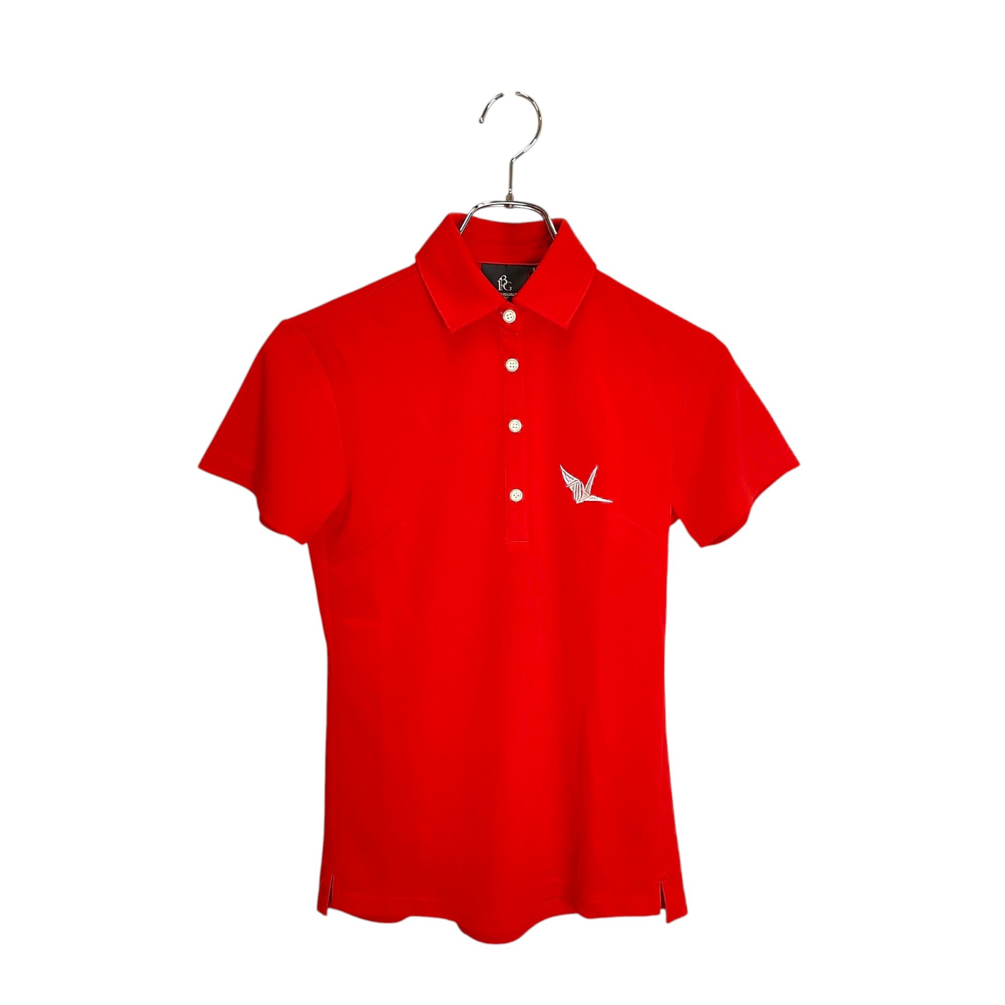 Rakuten - 【中古】1PIU1UGUALE3 GOLF ウノピゥウノウグァーレトレ ゴルフ 半袖 ポロシャツ GST013-PRY062 1 S レッド レディース