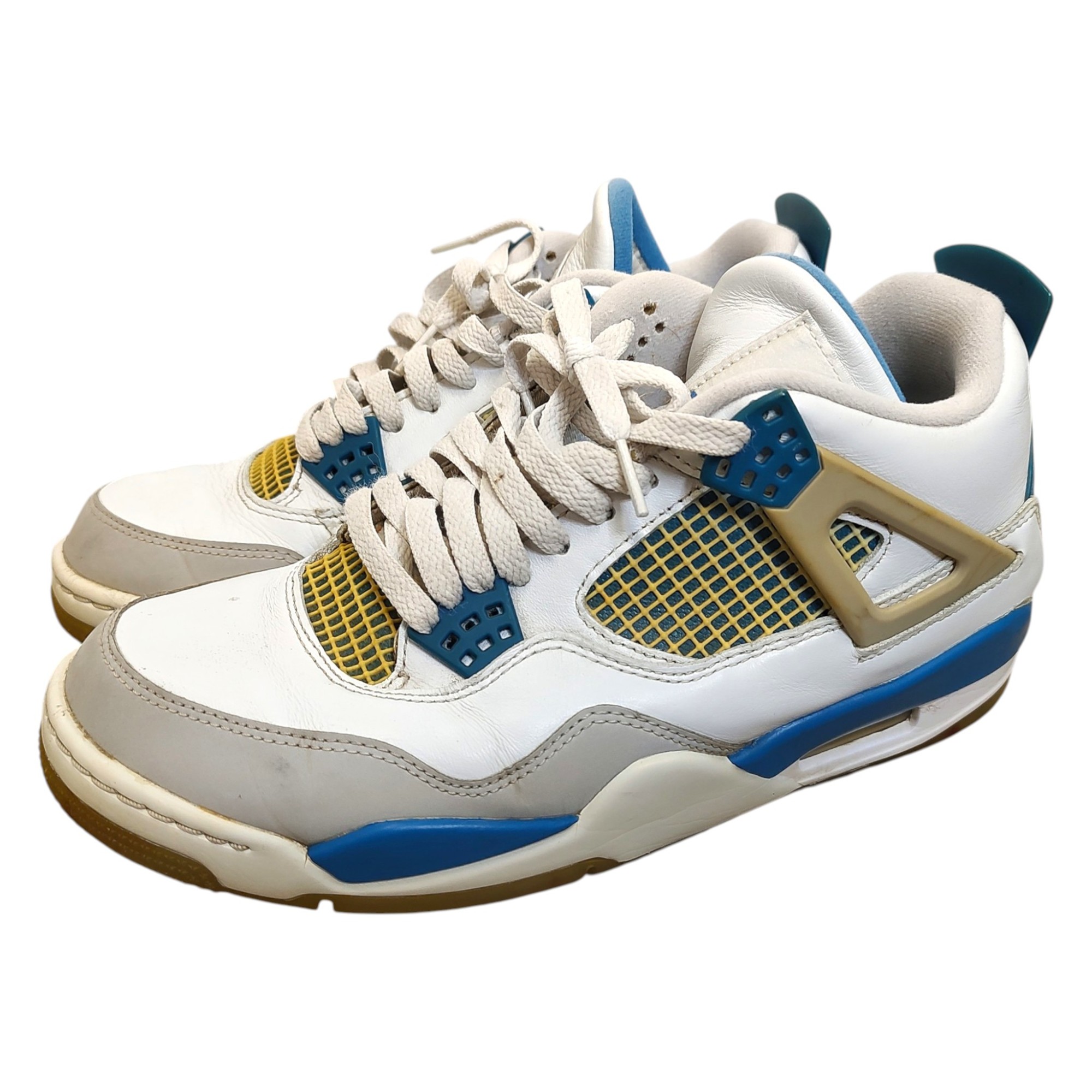 樂天商城 - 【中古】NIKE ナイキ Air Jordan 4 Golf Military Blue エアジョーダン4 ゴルフシューズ スニーカー CU9981-101 27.5cm ミリタリーブルー メンズ