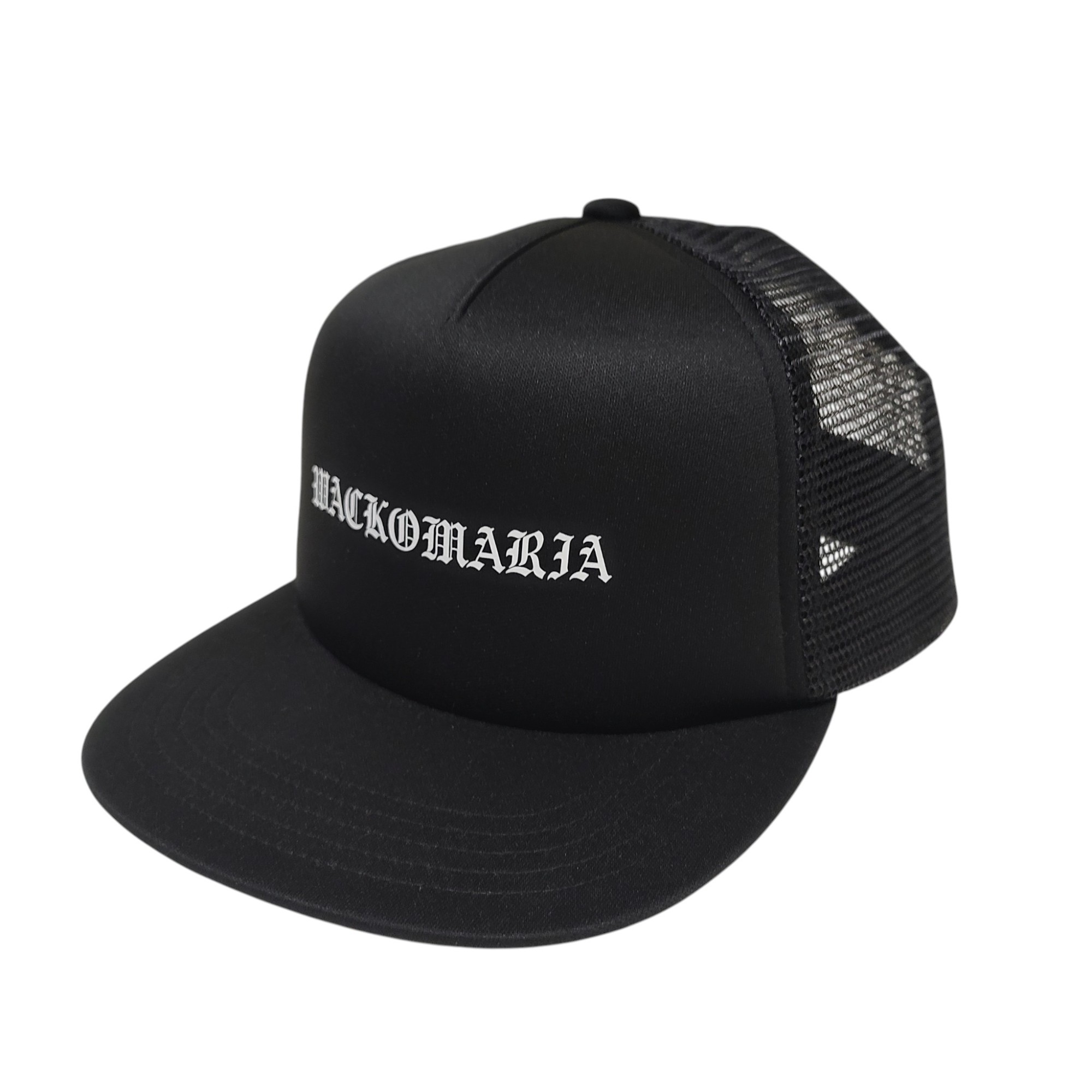 Rakuten - 【中古】WACKO MARIA ワコマリア 25SS Trucker Cap トラッカーキャップ F ブラック メンズ/レディース