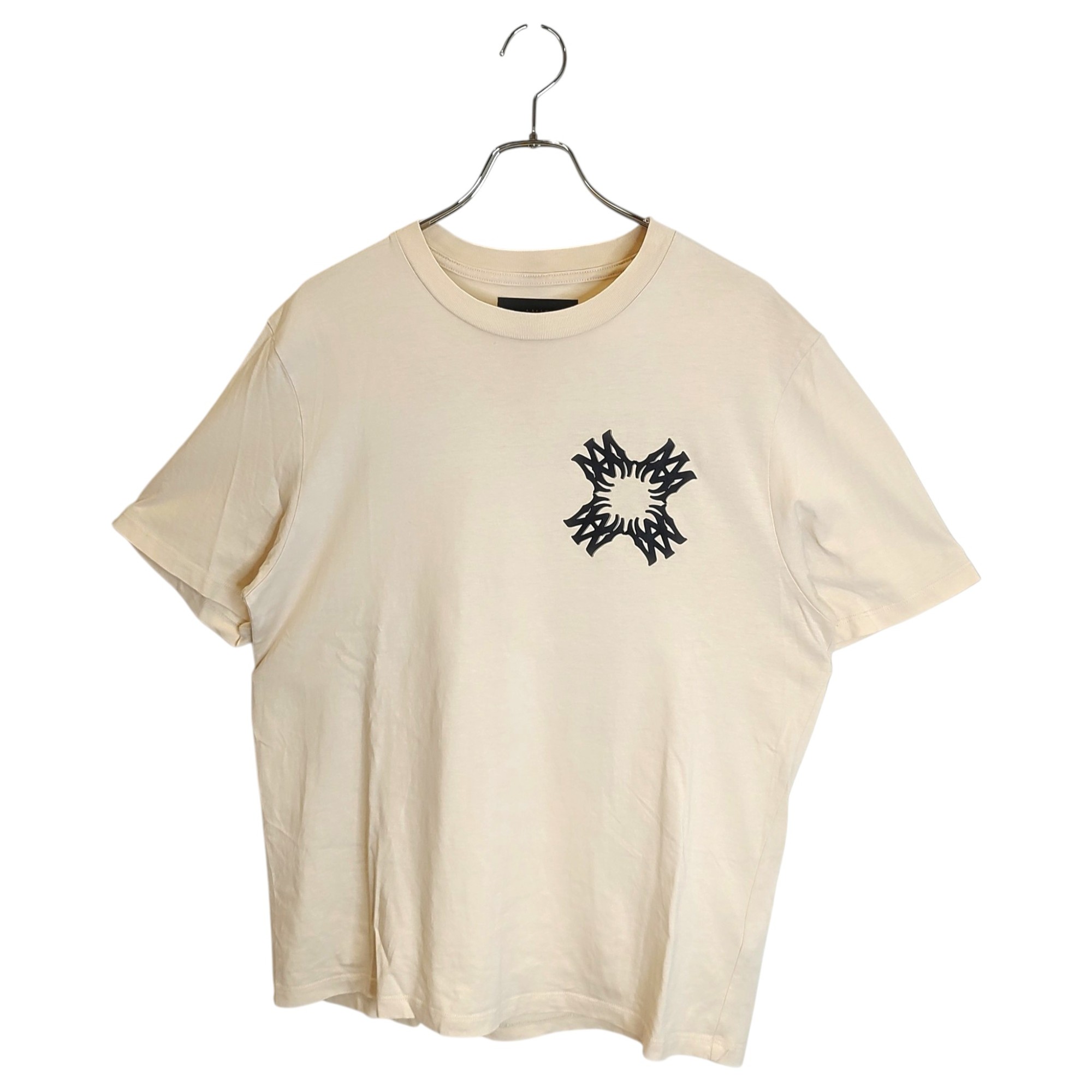 Rakuten - 【中古】AMIRI アミリ MA QUAD TEE ロゴ 半袖 Tシャツ SRAMJYTE1132SMRBC00 L ベージュ メンズ