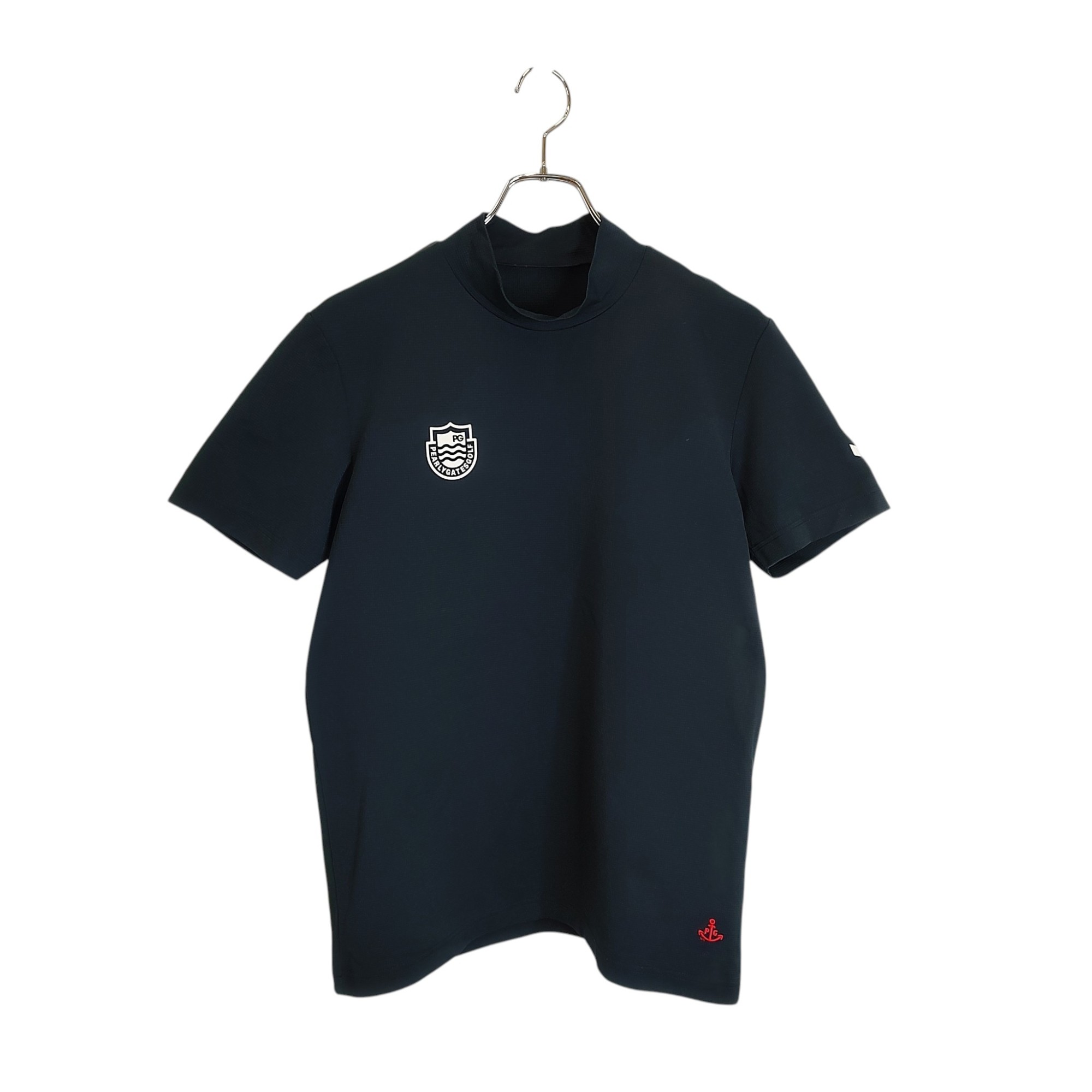 樂天商城 - 【中古】PEARLY GATES パーリーゲイツ ゴルフ 半袖 モックネック Tシャツ 053-1167501 5 ダークグリーン メンズ