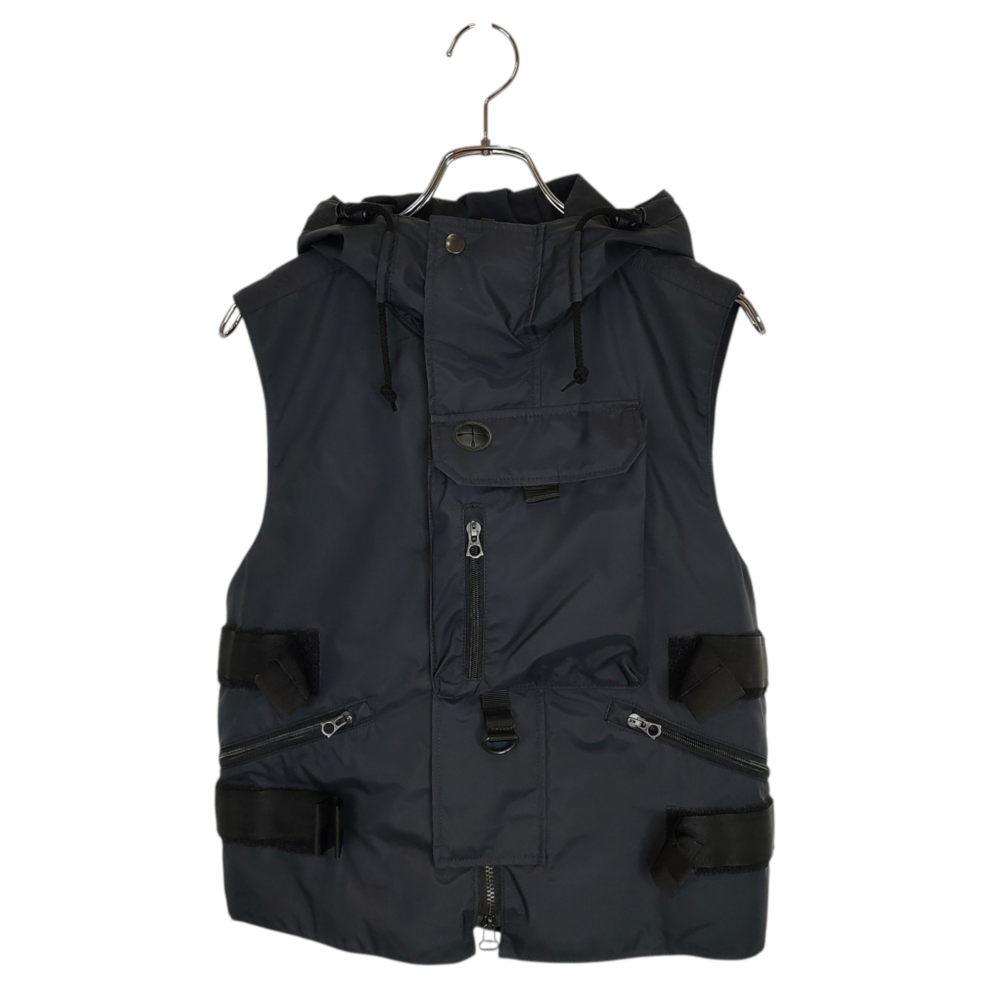 乐天商城 - 【中古】EYE JUNYA WATANABE MAN アイ ジュンヤワタナベマン x C.P COMPANY シーピーカンパニー 25SS W-NAME VEST タッチャブルパネル ベスト WO-V901 XS ネイビー メンズ