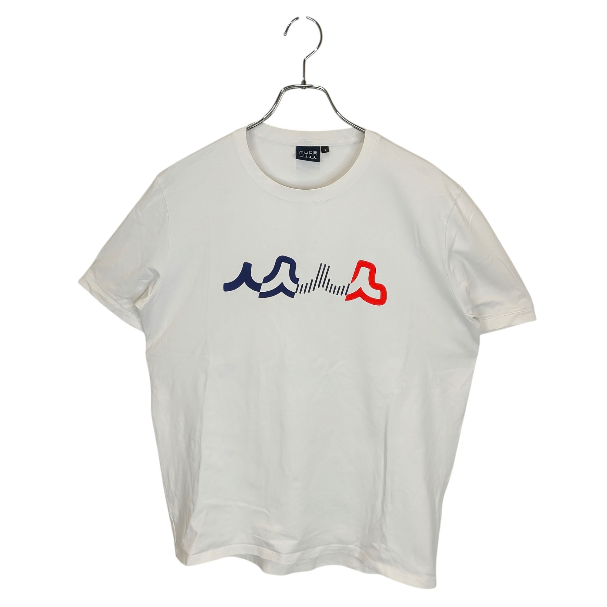 樂天商城 - 【中古】muta MARINE GOLF ムータ マリン ゴルフ プリント 半袖 Tシャツ 111388090-4 7 ホワイト/マルチ メンズ