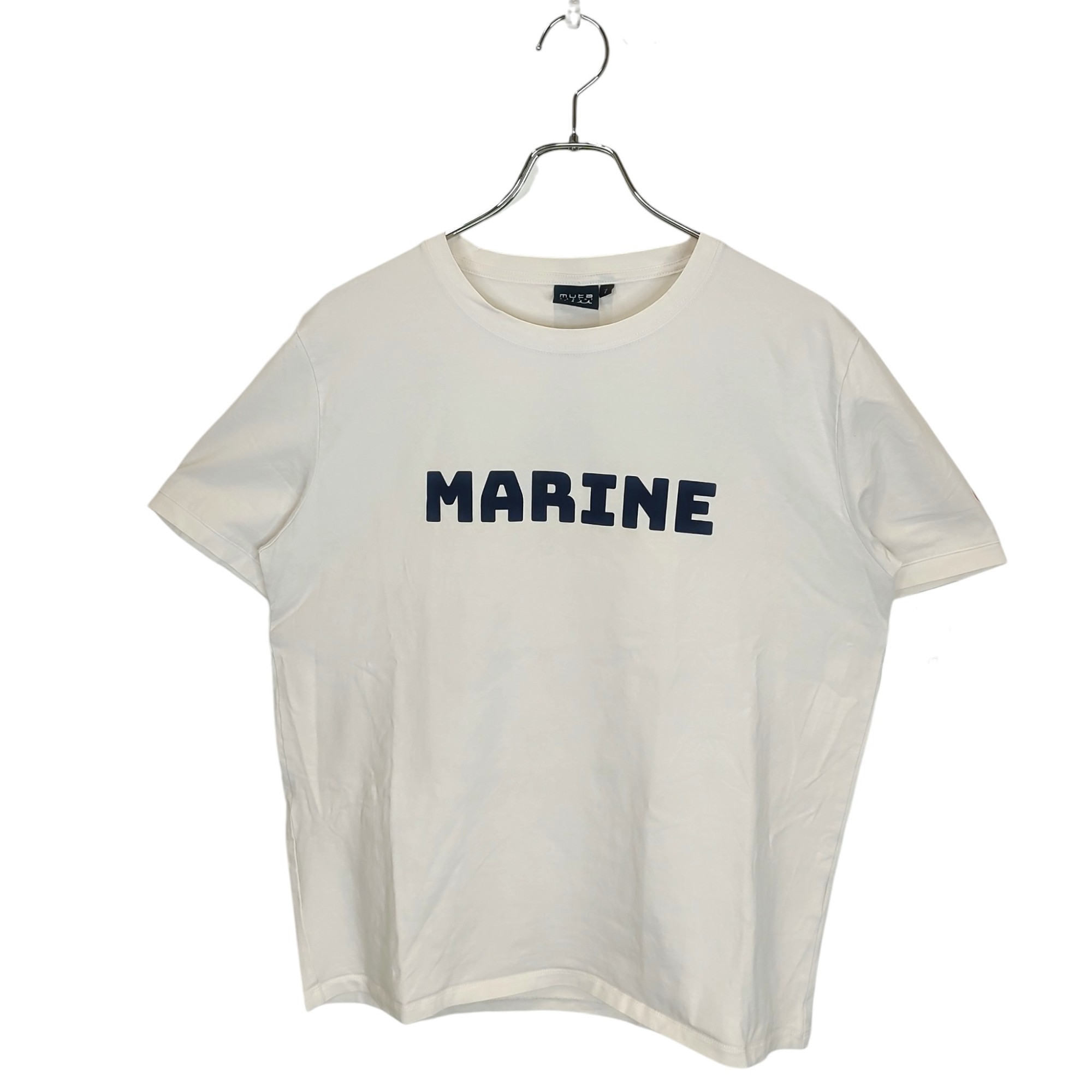 乐天商城 - 【中古】muta MARINE GOLF ムータ マリン ゴルフ ホログラム 半袖 Tシャツ 111388050-2 7 ホワイト メンズ