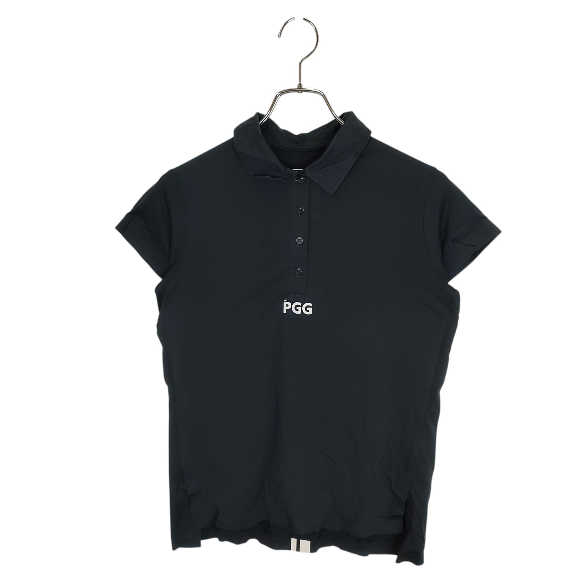 乐天商城 - 【中古】PEARLY GATES パーリーゲイツ ゴルフ 20SS 半袖 ポロシャツ 269-0160502 0 ネイビー レディース