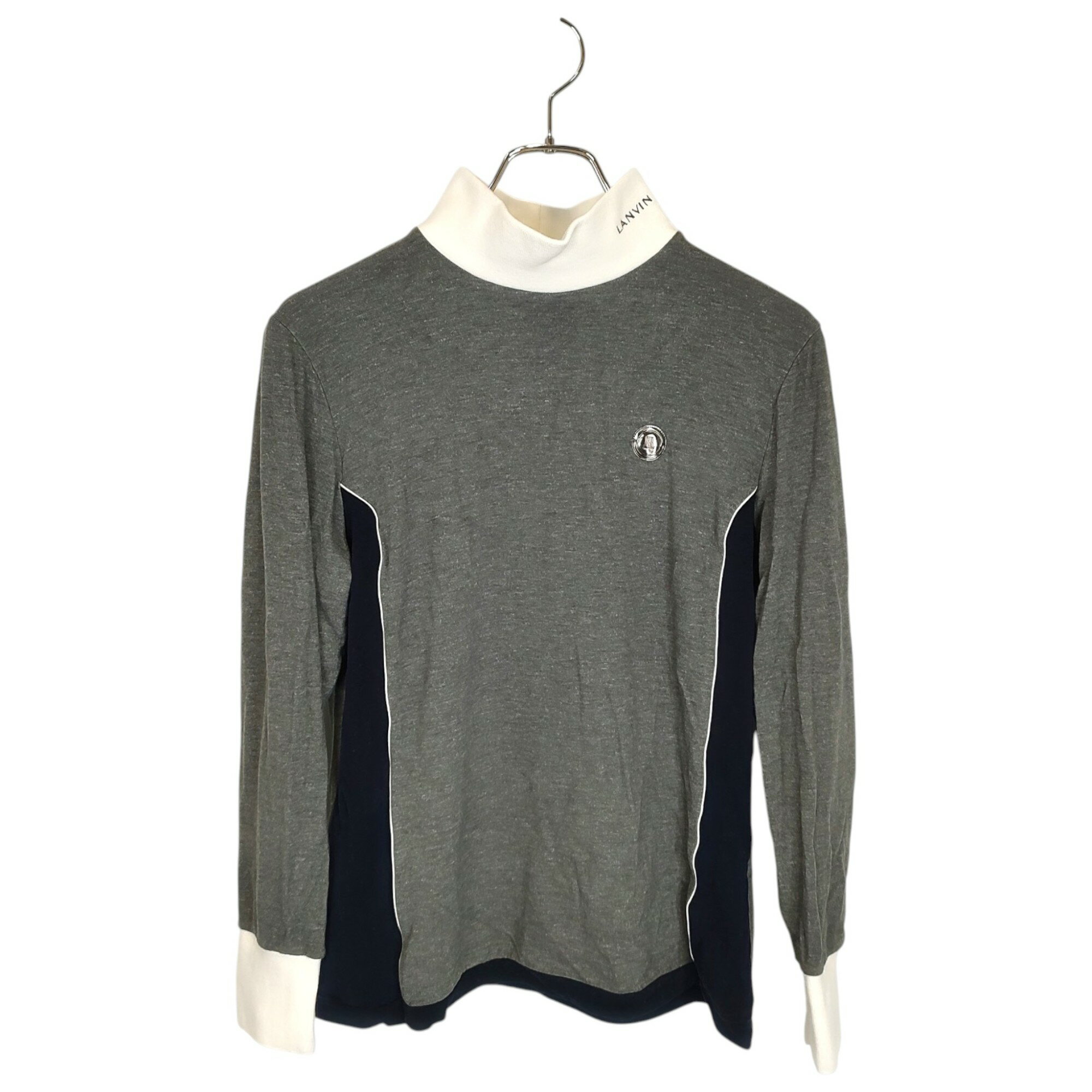 商品状態 コンディションランク コンディション詳細 商品コード ITUK8VYH8RQO ブランド LANVIN ランバン アイテム名 SPORT L/S Mock Neck Shirt 長袖 モックネックシャツ 対象 レディース カラー グレー系 商品型番 VGFLS91L 素材表記 画像参照 サイズ 42 実寸 実寸〈多少の誤差はご容赦ください〉 肩幅：41cm 身幅：47cm 着丈：59cm 袖丈：58cm 裄丈：cm 参考定価 29700円 付属品 画像に移っているものが全てになります。 取扱い店舗 発送に関して全国一律800円