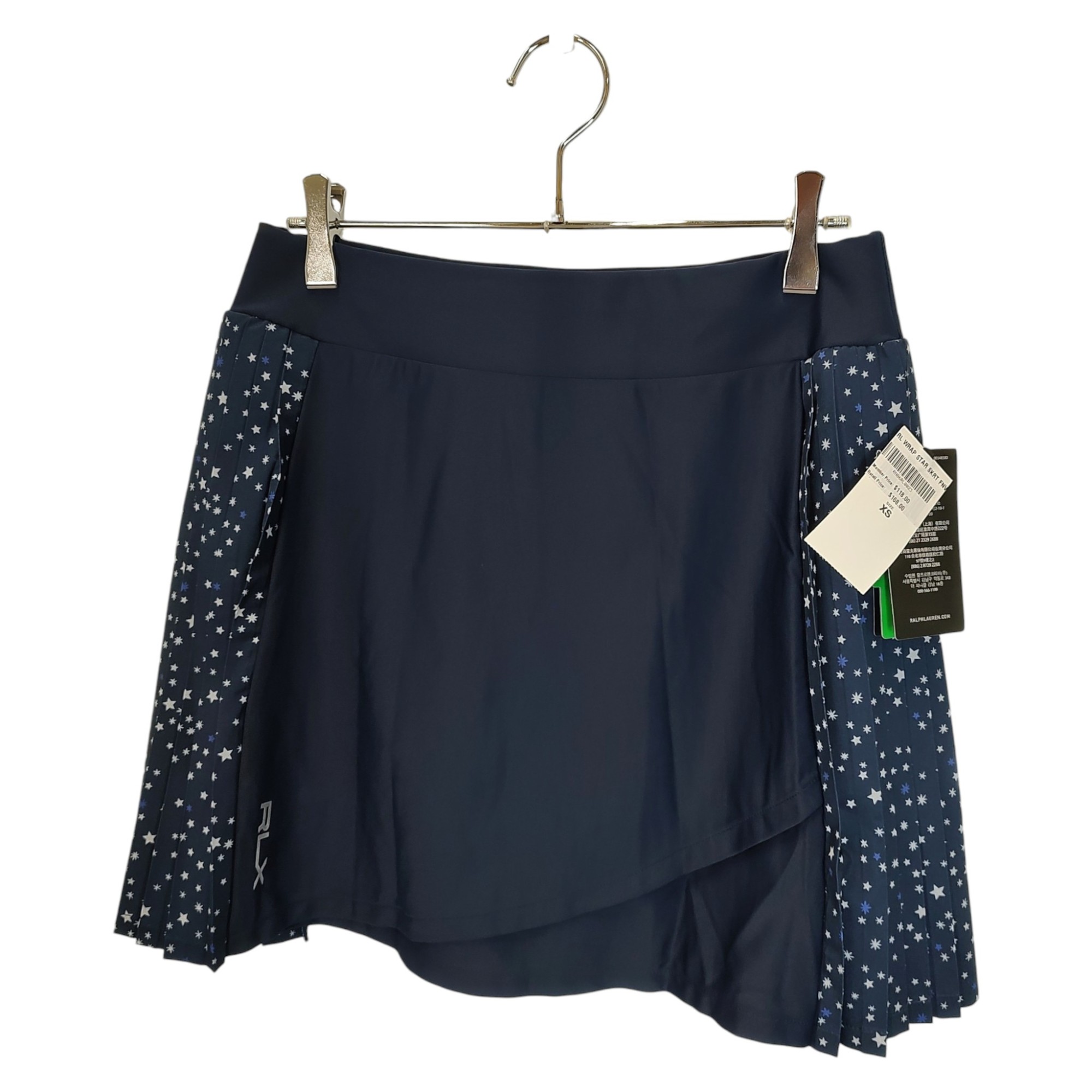 Ralph Lauren Golf ラルフローレン ゴルフ RLX STAR SKIRT 星柄 スカート RN06RL0023 XS ネイビー レディース