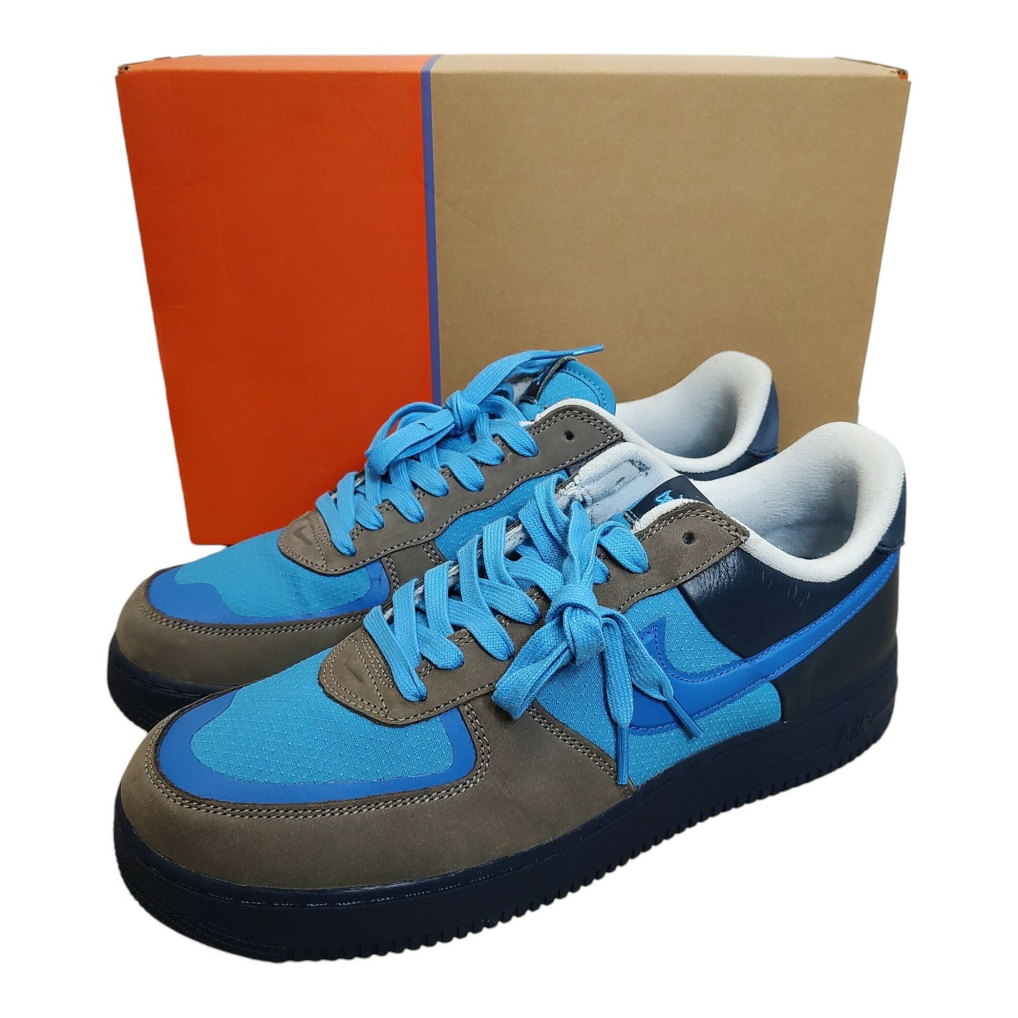 Stash スタッシュ × Nike Air Force 1 Low SP スニーカー HF5516 001 28.5 ソフトグレー ×ハーバーブル メンズ