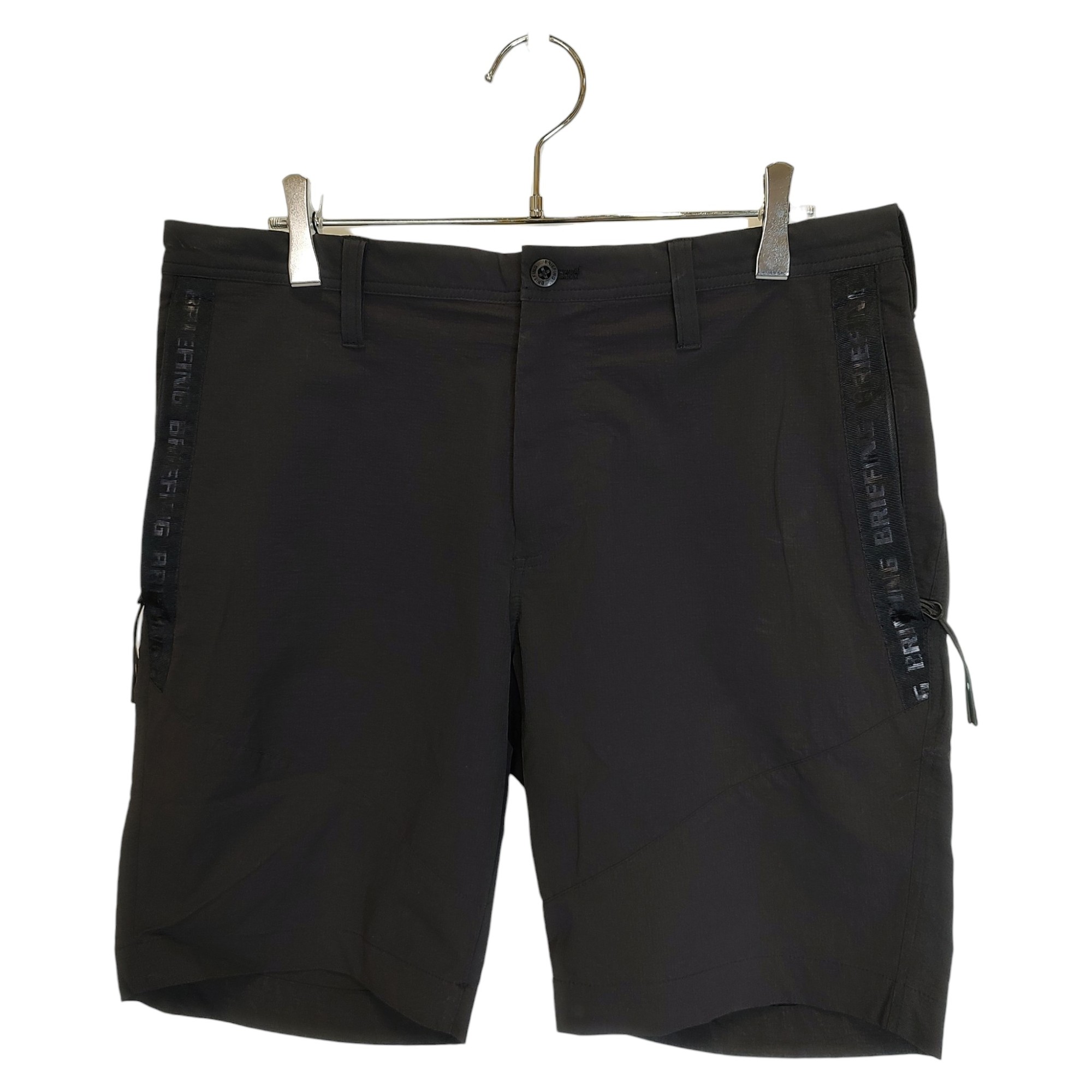 BRIEFING GOLF ブリーフィングゴルフ 24SS CORDURA WIND SHORT PANTS コーデュラ ストレッチ ショートパンツ BRG241M13 S ブラック メンズ