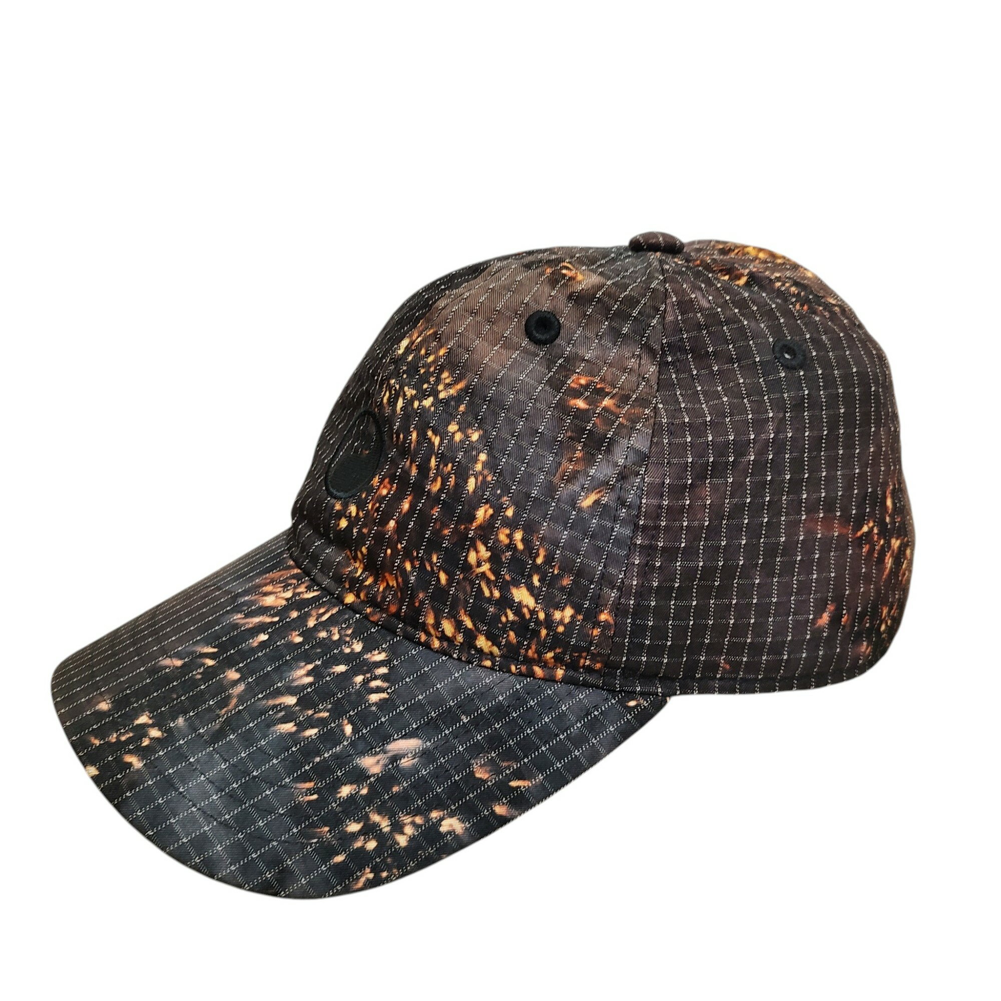 OUR LEGACY アワーレガシー WORK CAP Black Tie Dye Ripstop 6パネル ワーク キャップ WS4248WBT F ブラック/オレンジ メンズ