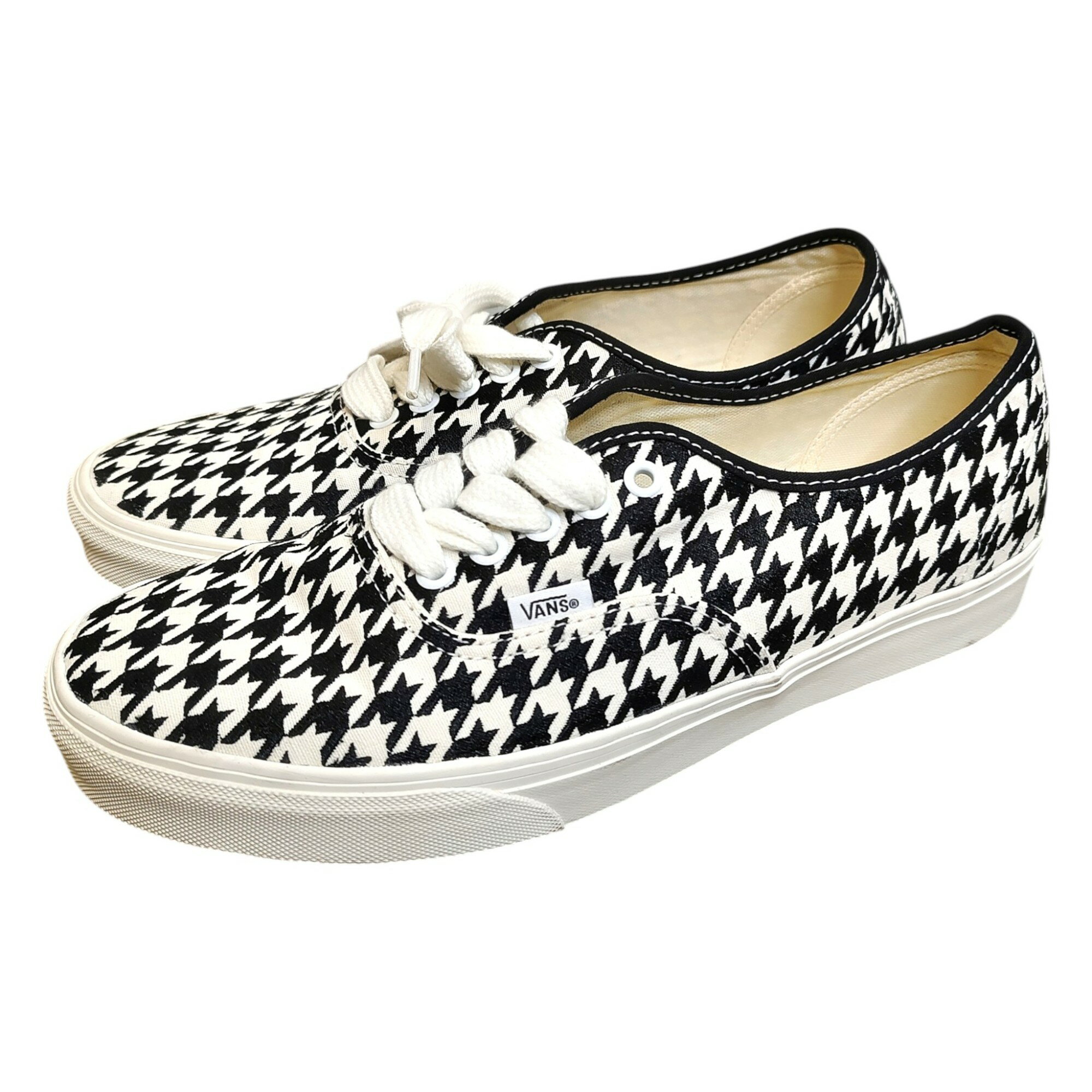 VANS ヴァンズ 千鳥柄 スニーカー VN000BW5YB2 US10.5 28.5cm ブラック×ホワイト メンズ