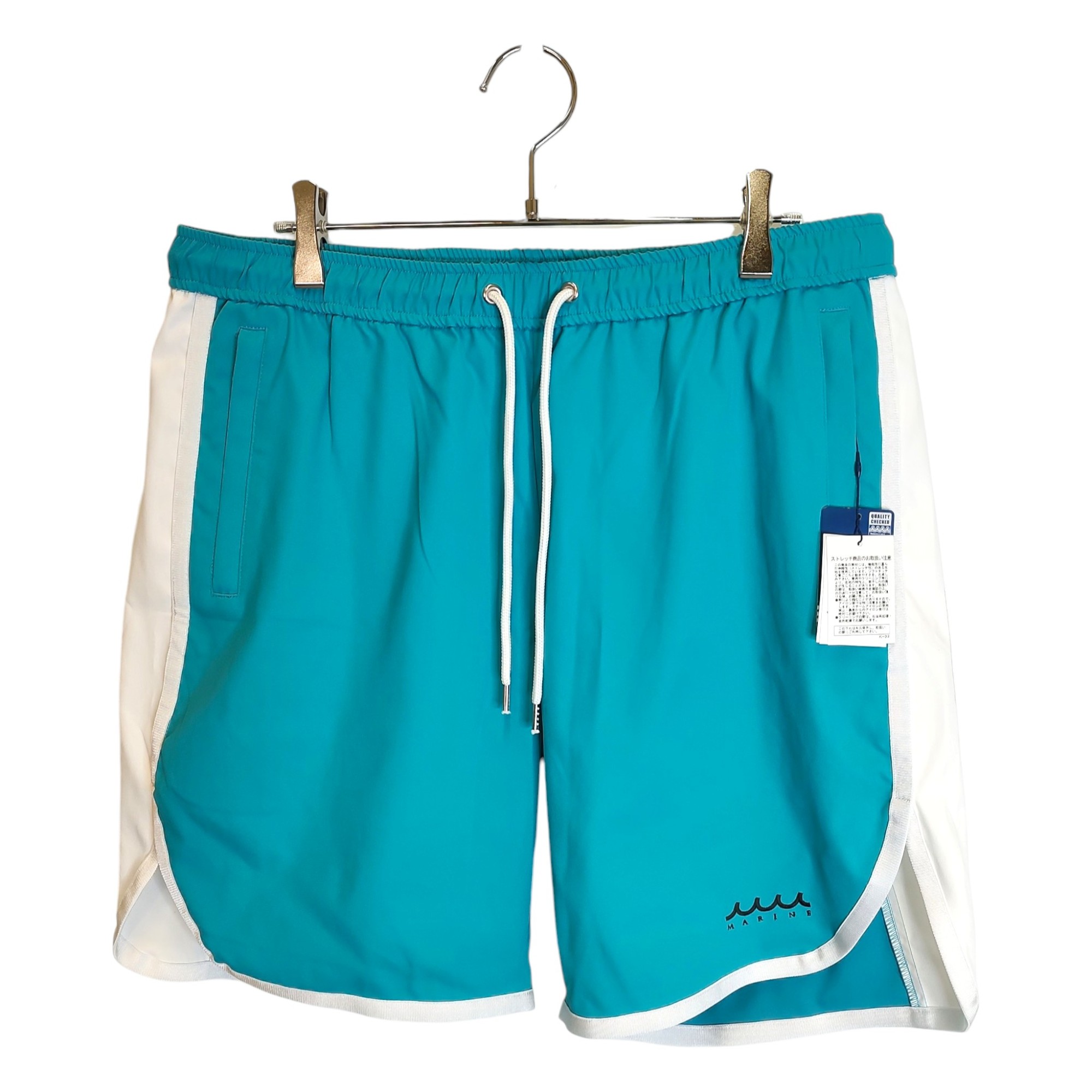 muta MARINE GOLF ムータ マリン ゴルフ 24SS Sideline Active Shorts サイドライン アクティブショーツ MMJC-444247 6 L ターコイズ メンズ